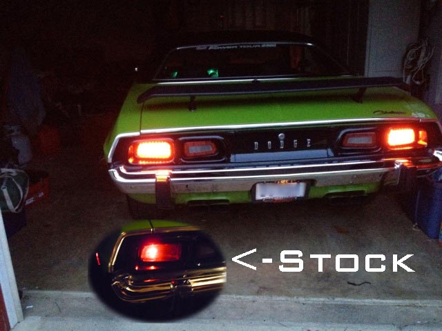 Sequential LED Tail Light Panels - 1972-1974 Dodge Challenger