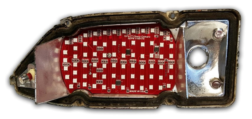 Sequential LED Tail Light Panels - 1974-77 Camaro