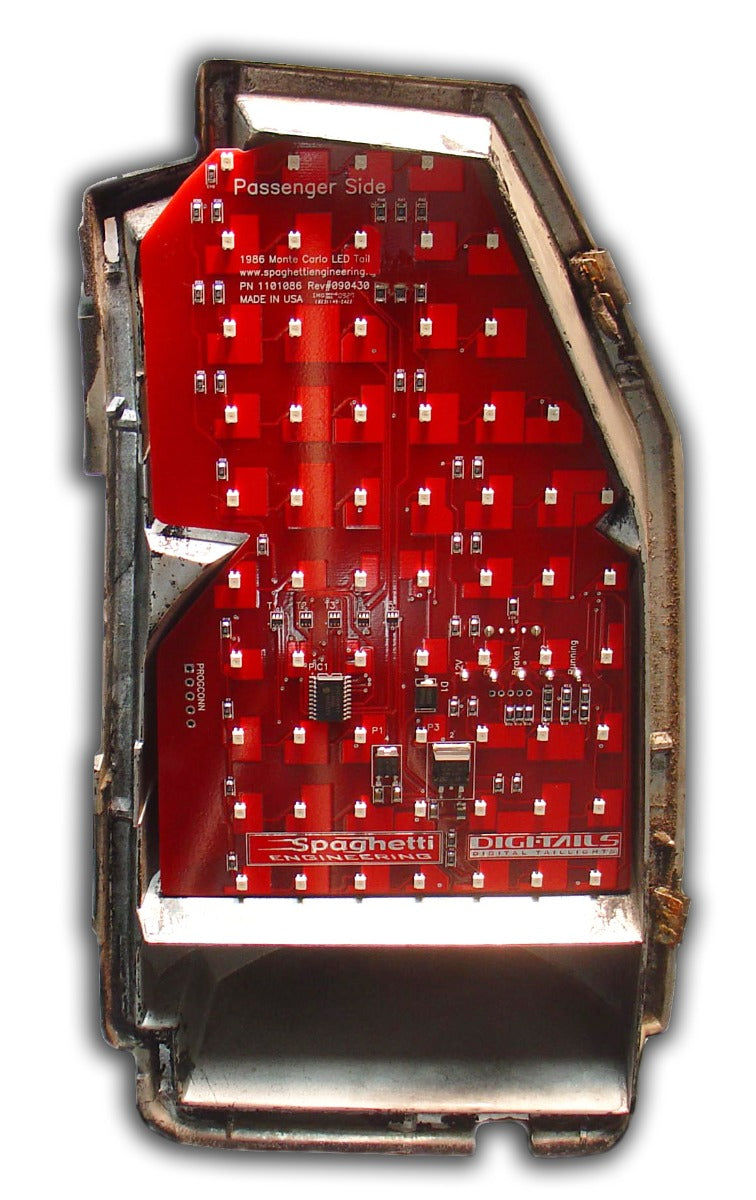Sequential LED Tail Light Panels - 1987-1988 Monte Carlo SS