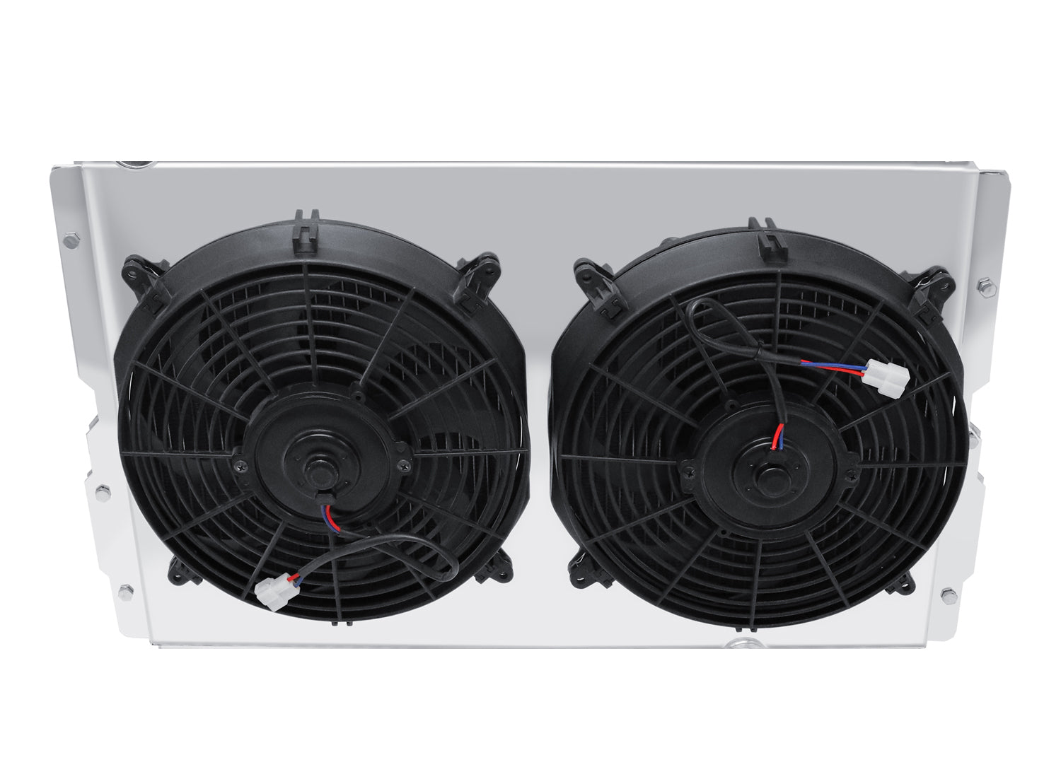 Aluminum Fan Shroud for 16" Electric Fan - 15.5" tall x 26.38" wide