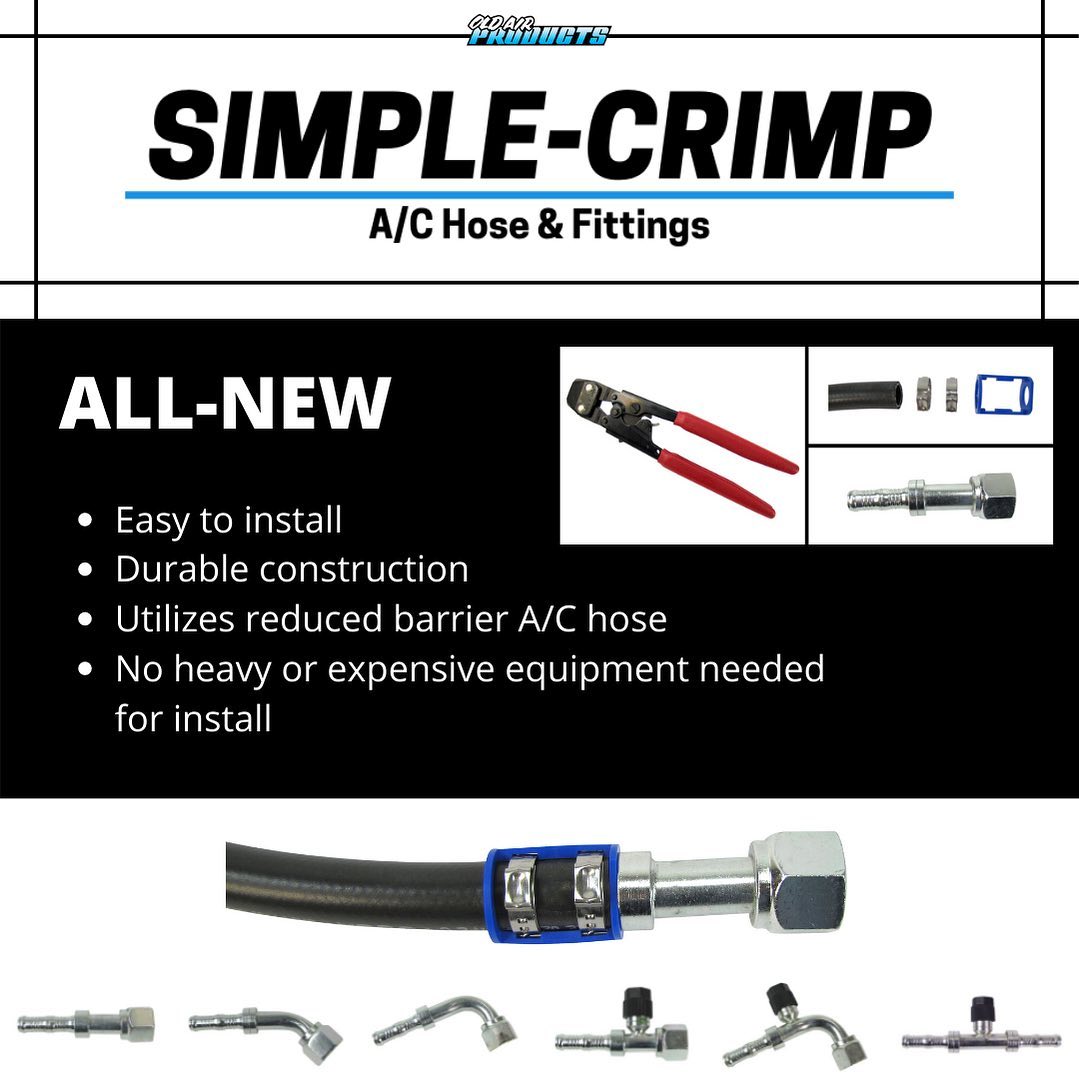Simple-Crimp AC Fitting Install Pliers