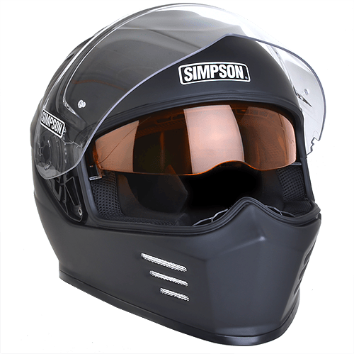 Simpson Ghost Bandit Helmet - Flat Black