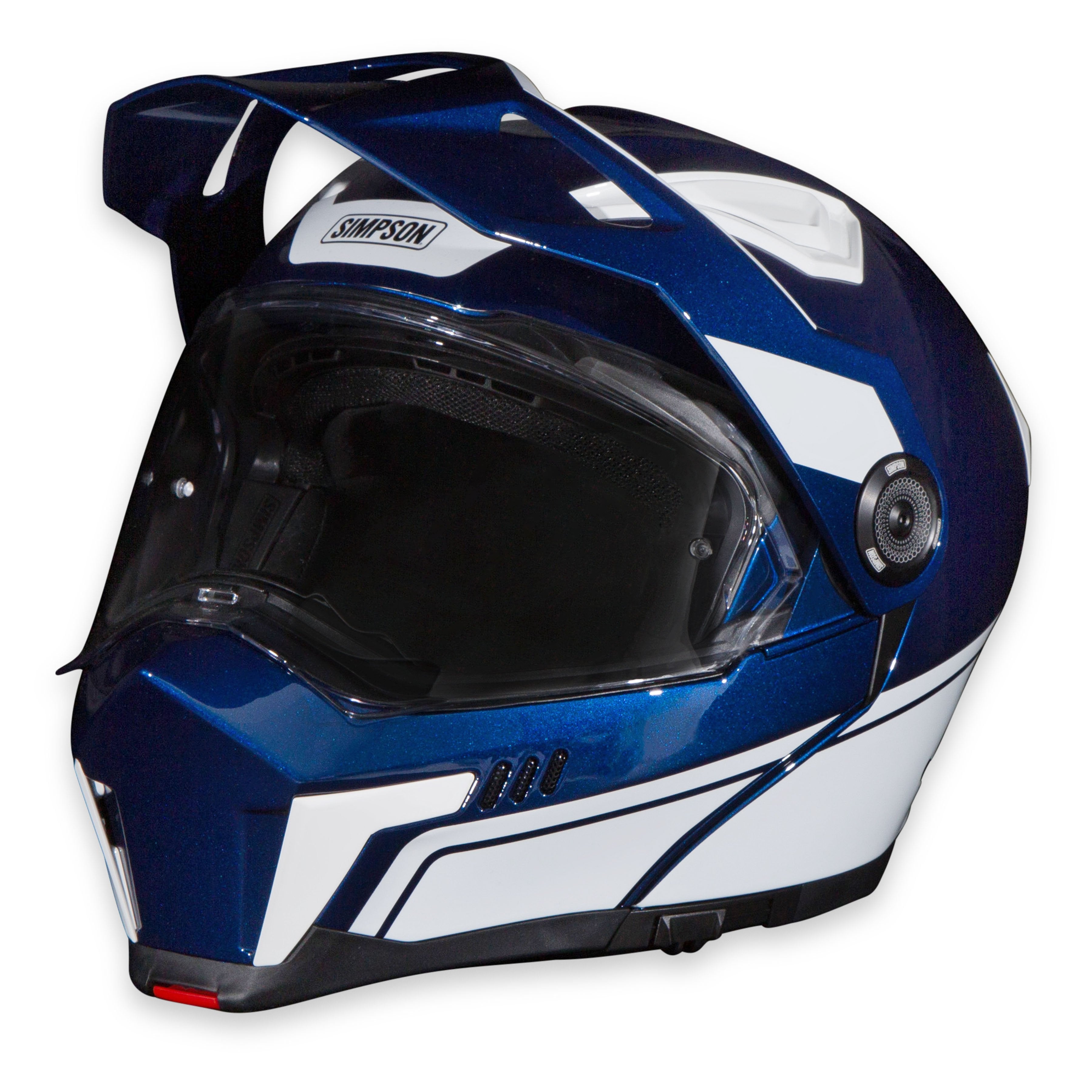 Simpson Journey Bandit Helmet - Blue/White