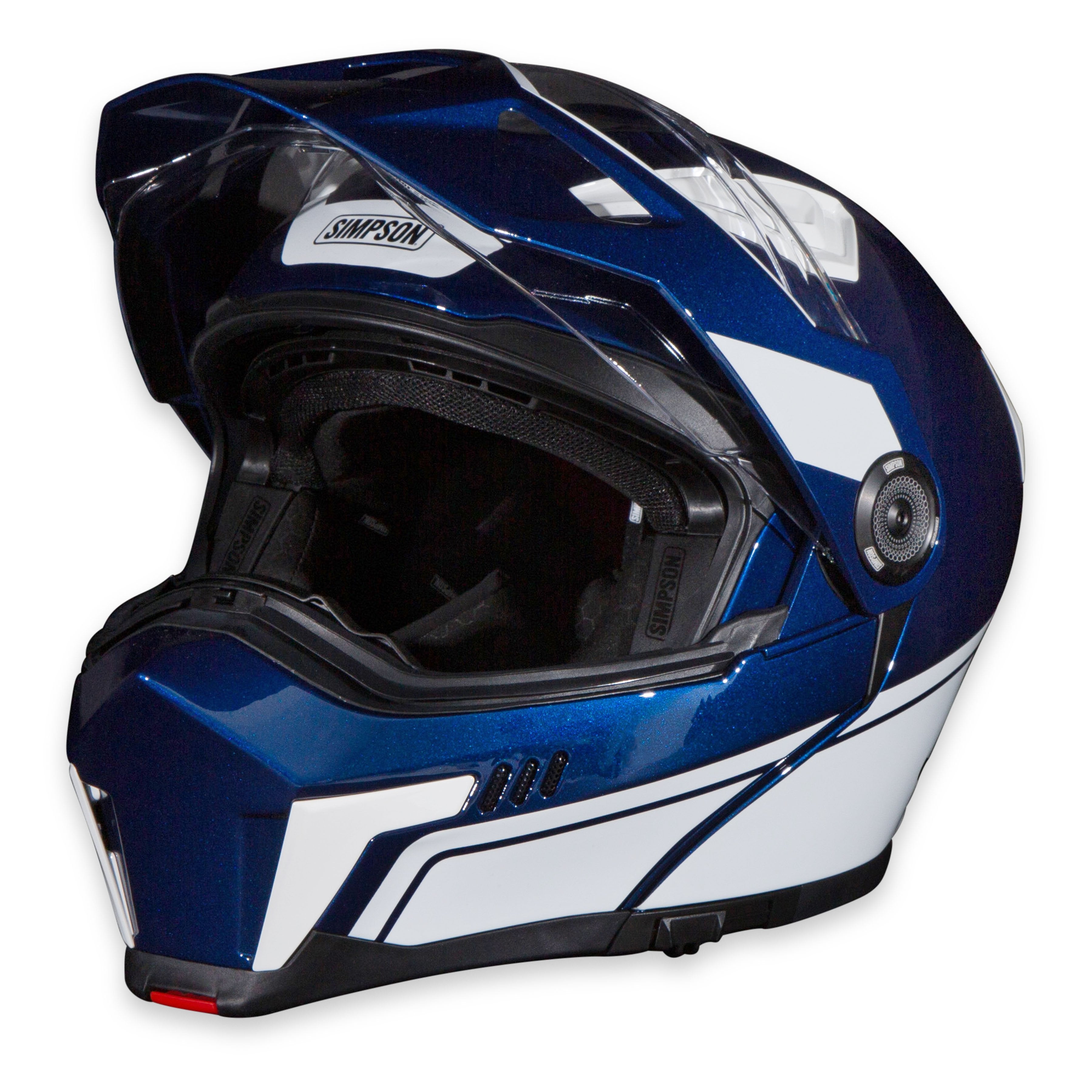 Simpson Journey Bandit Helmet - Blue/White