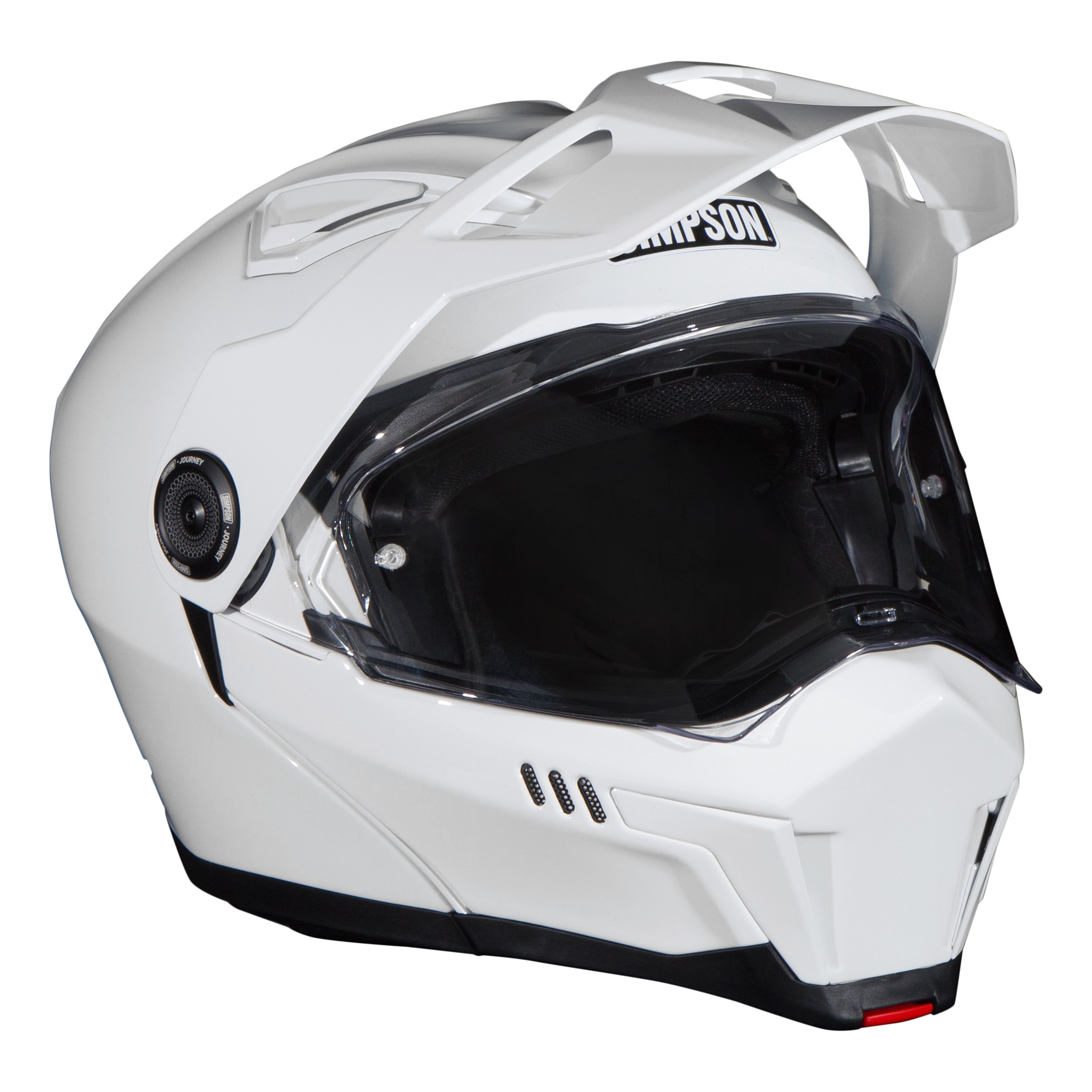 Simpson Journey Bandit Helmet - White