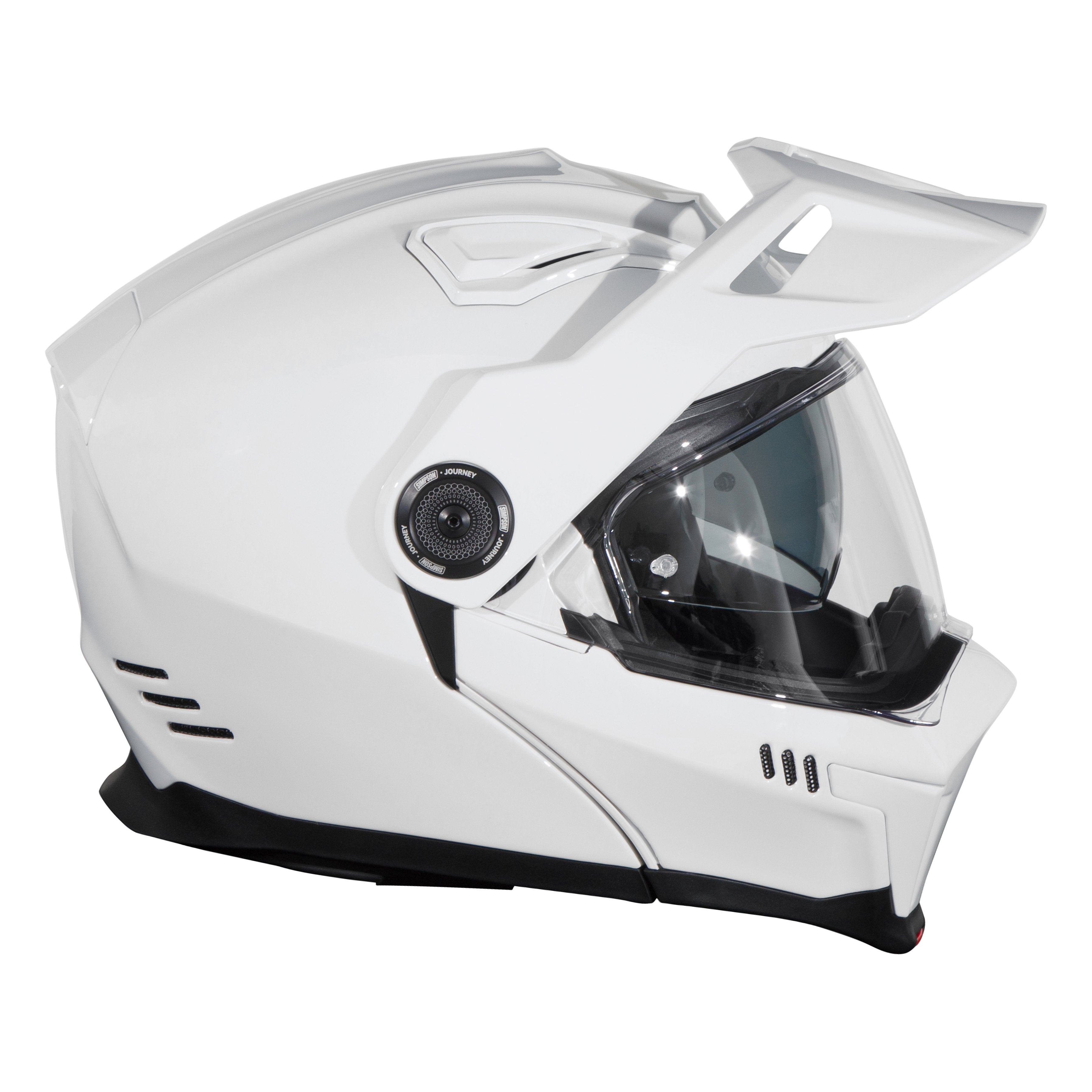 Simpson Journey Bandit Helmet - White
