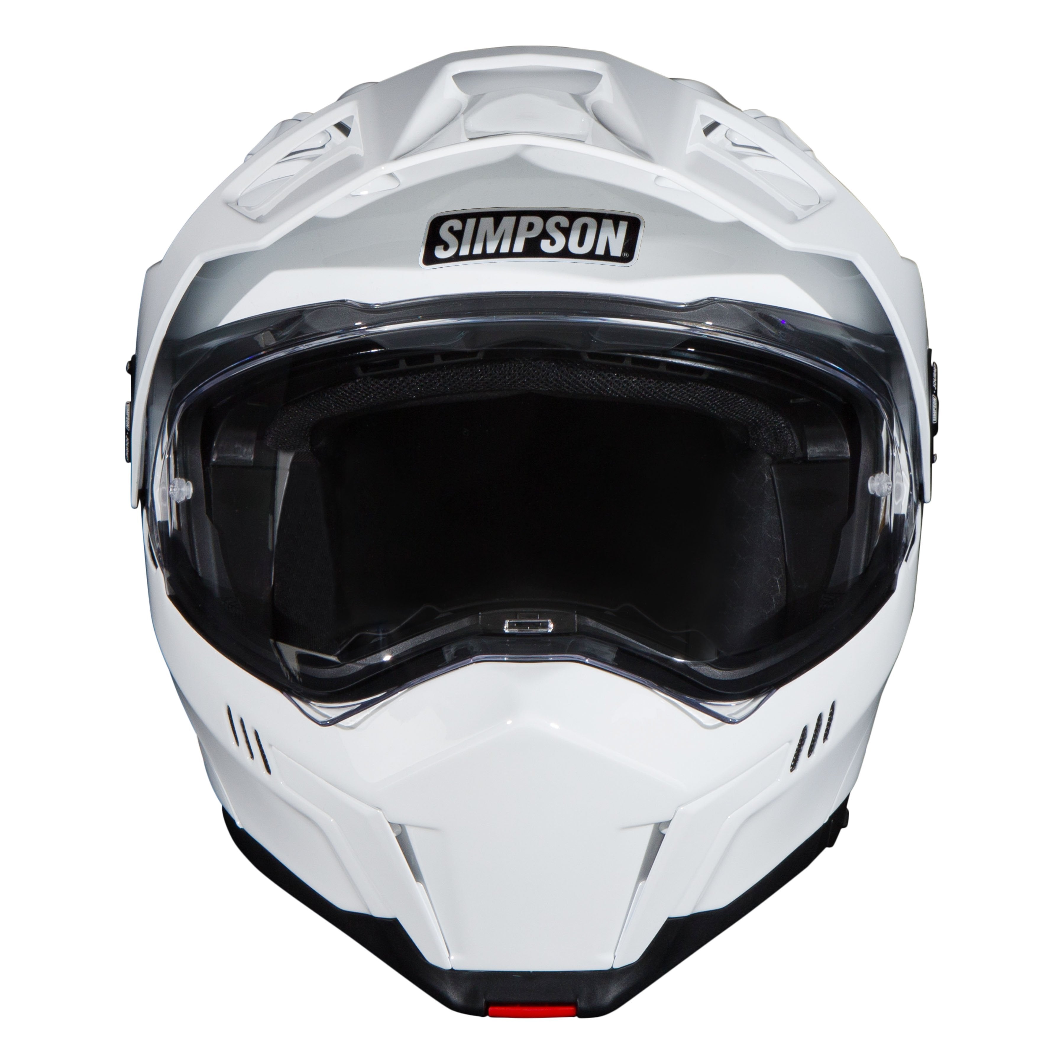 Simpson Journey Bandit Helmet - White