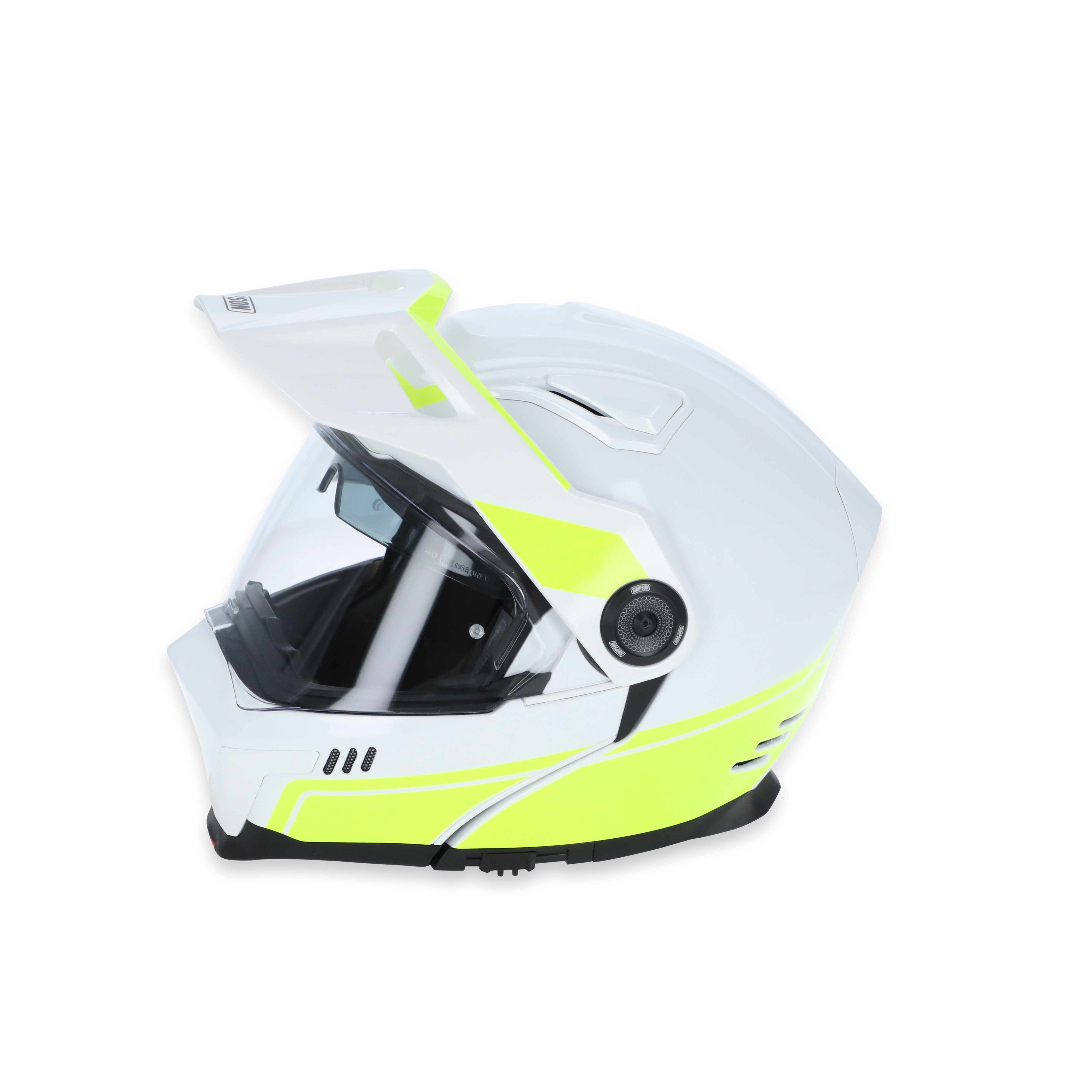 Simpson Journey Bandit Helmet - Yellow/White