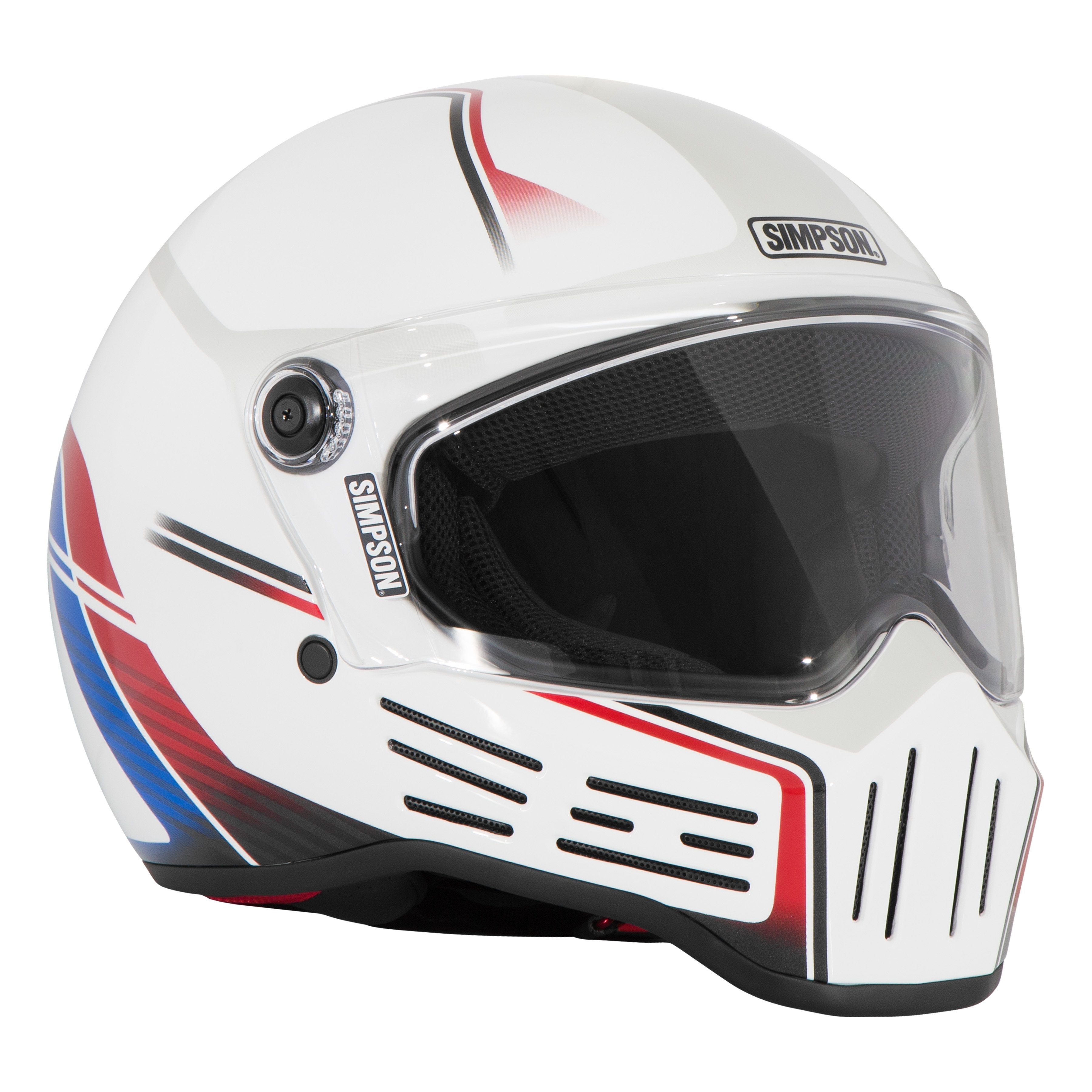 Simpson M30 Bandit Helmet - Lifter White