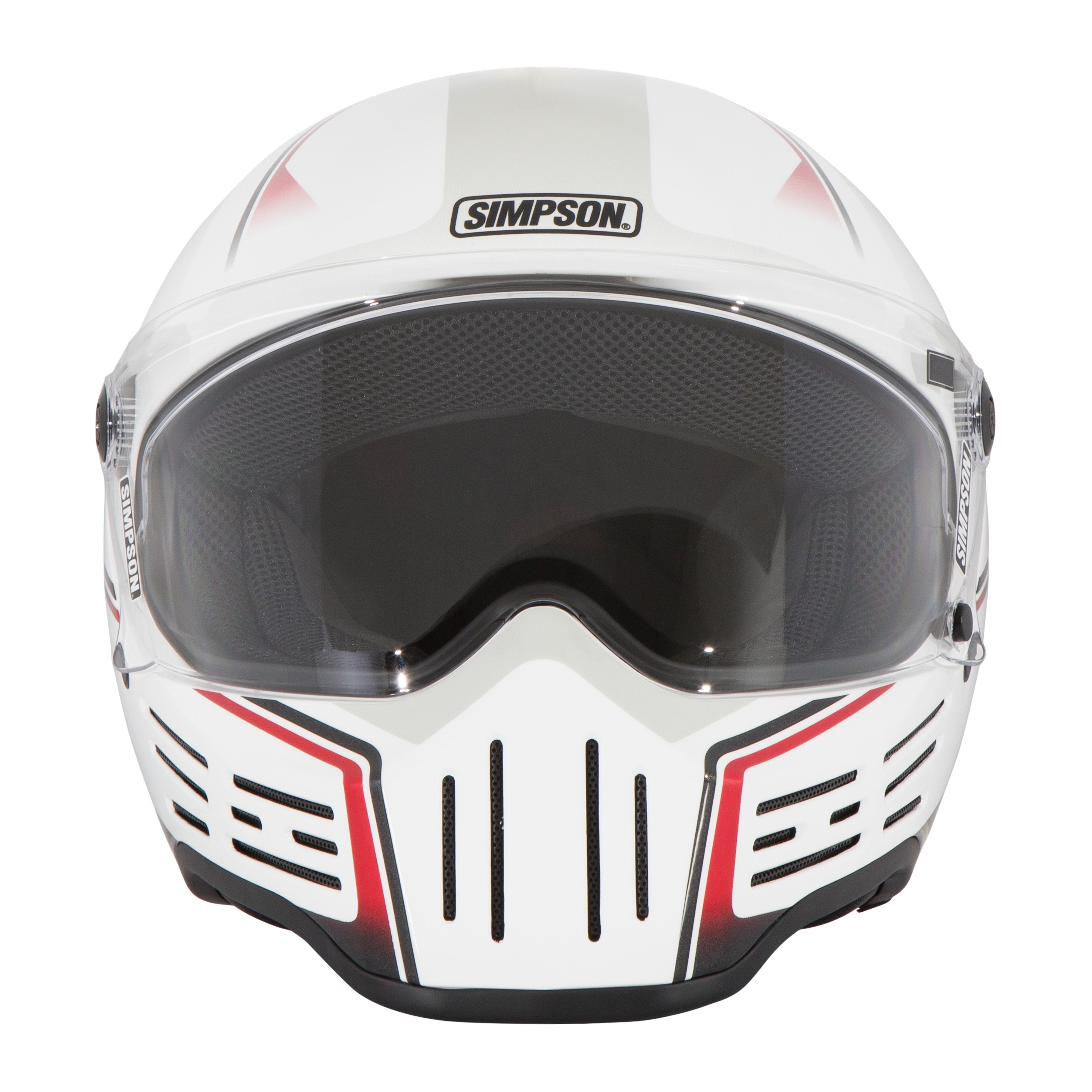 Simpson M30 Bandit Helmet - Lifter White