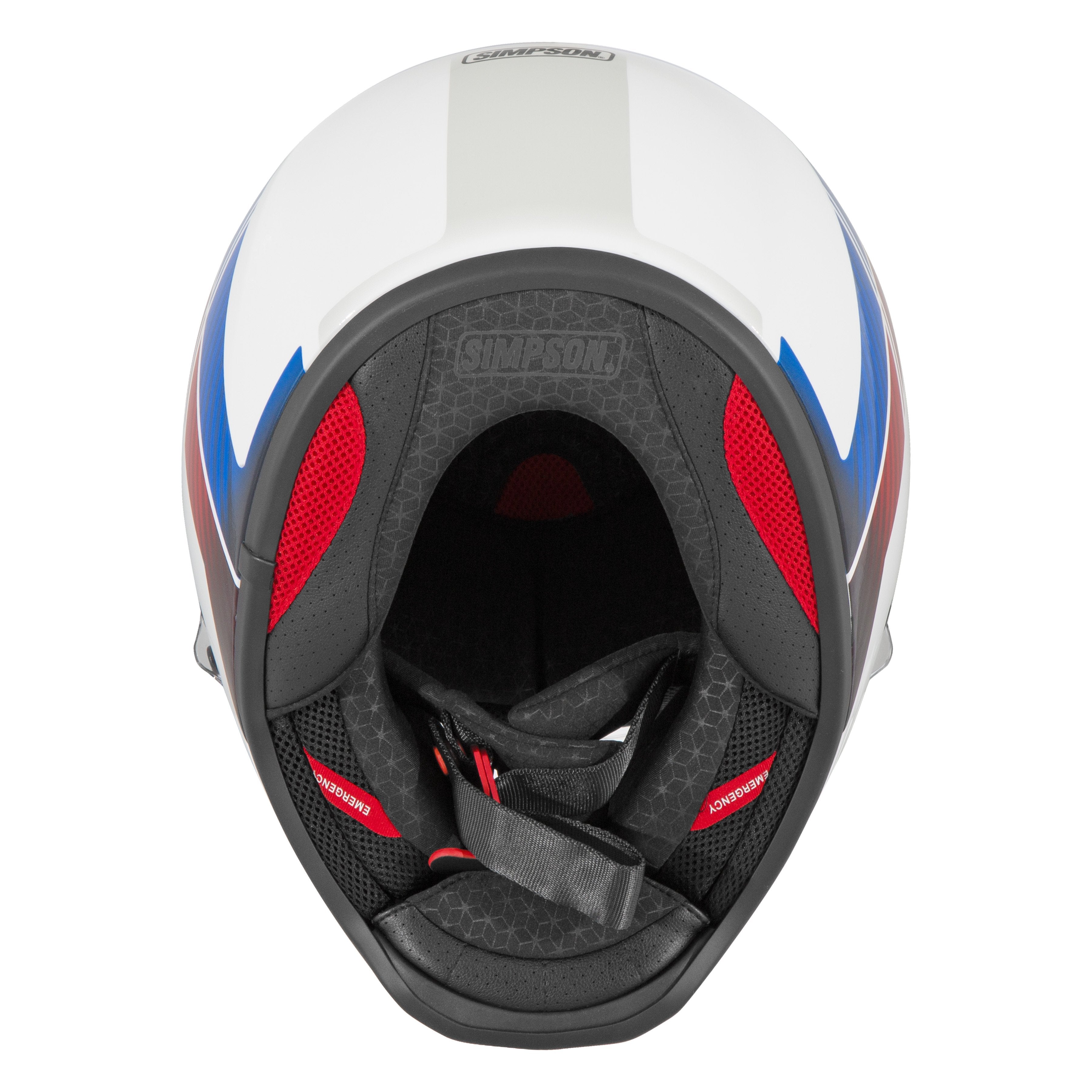 Simpson M30 Bandit Helmet - Lifter White