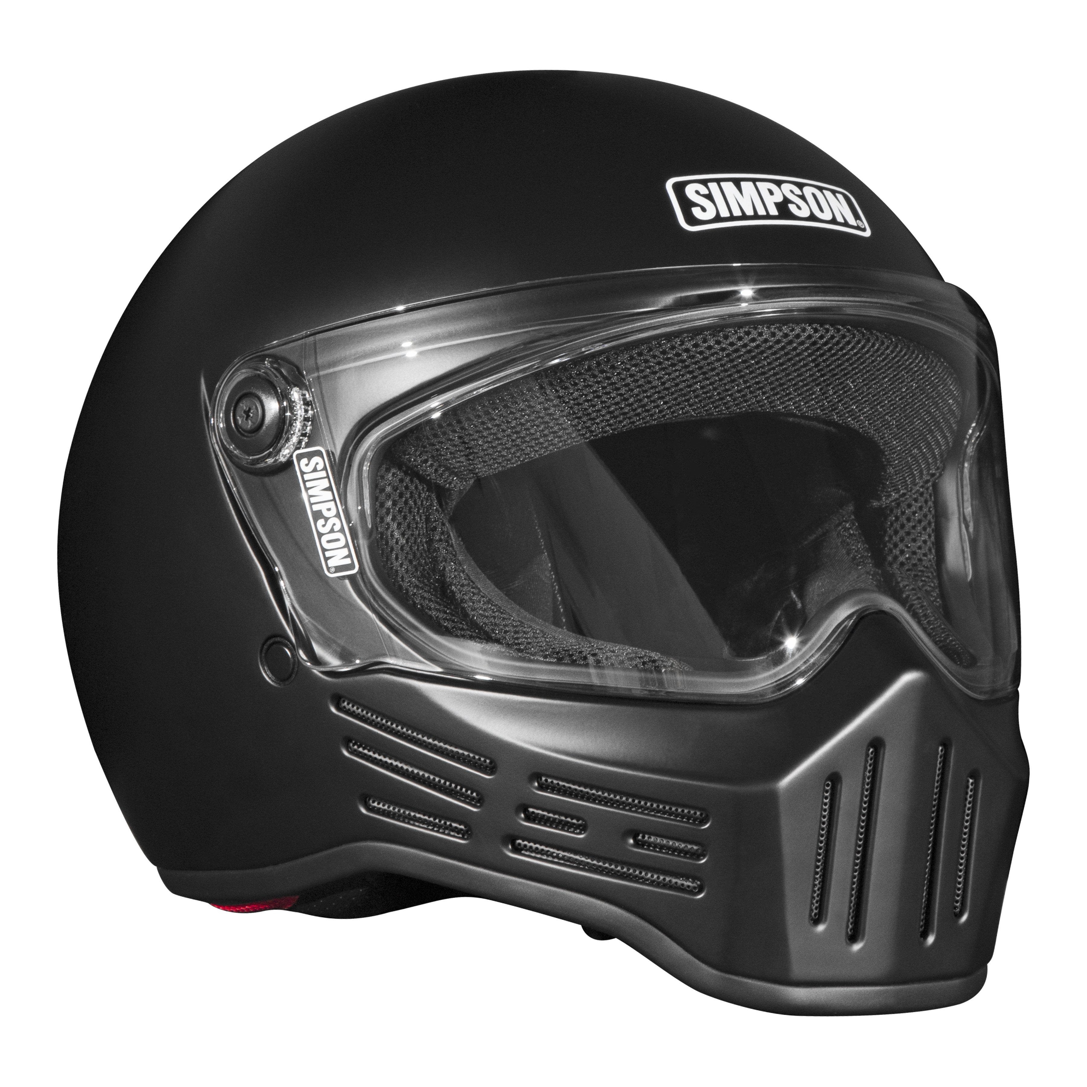 Simpson M30 Bandit Helmet - Matte Black