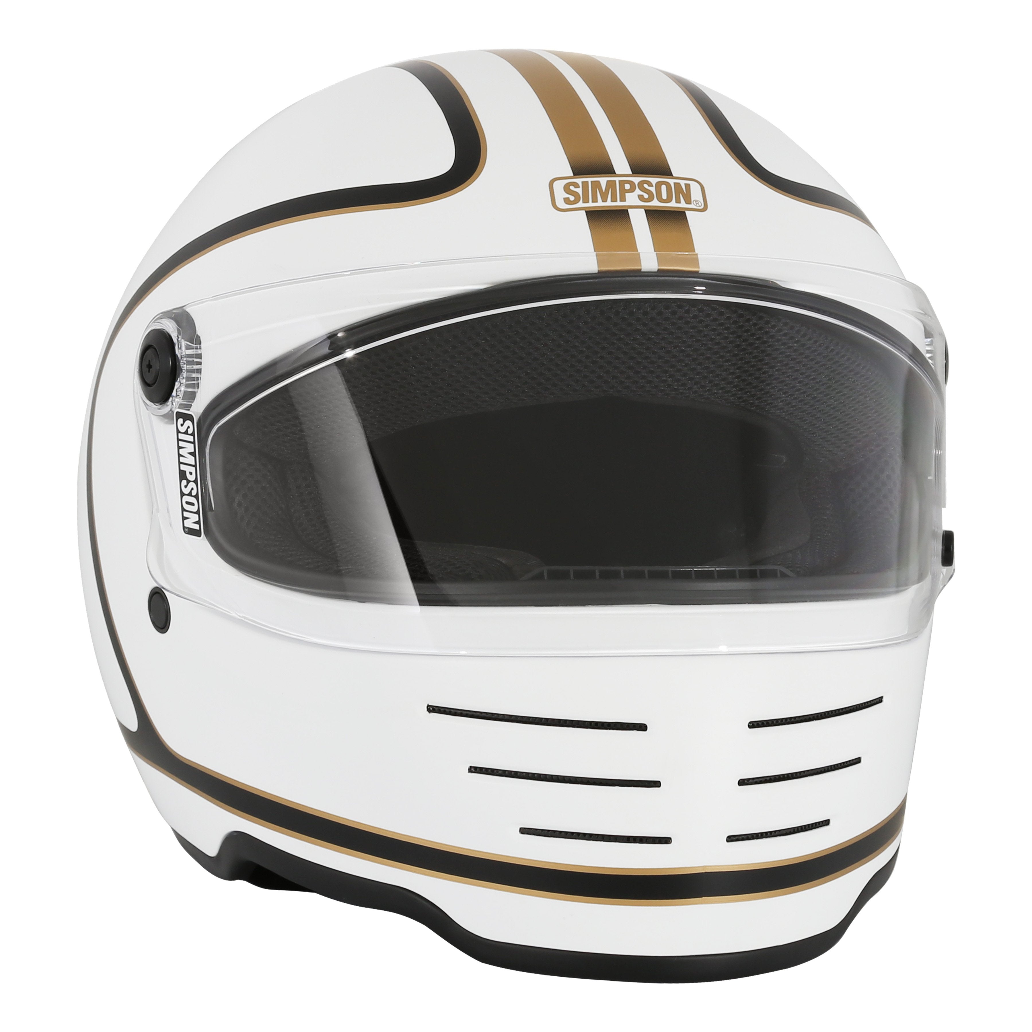 Simpson M62 Bandit Helmet - Hondo White
