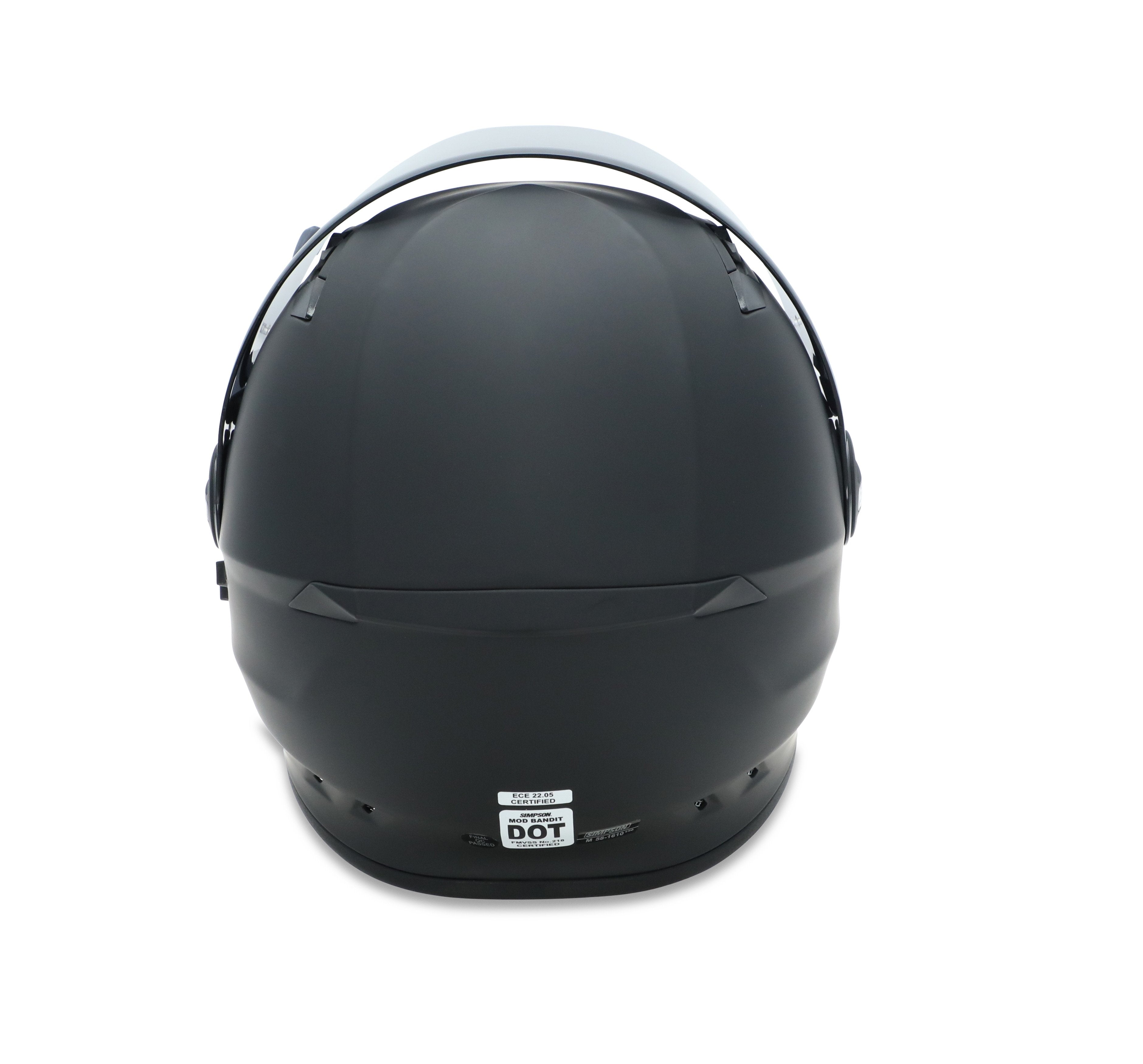 Simpson Mod Bandit Helmet - Flat Black