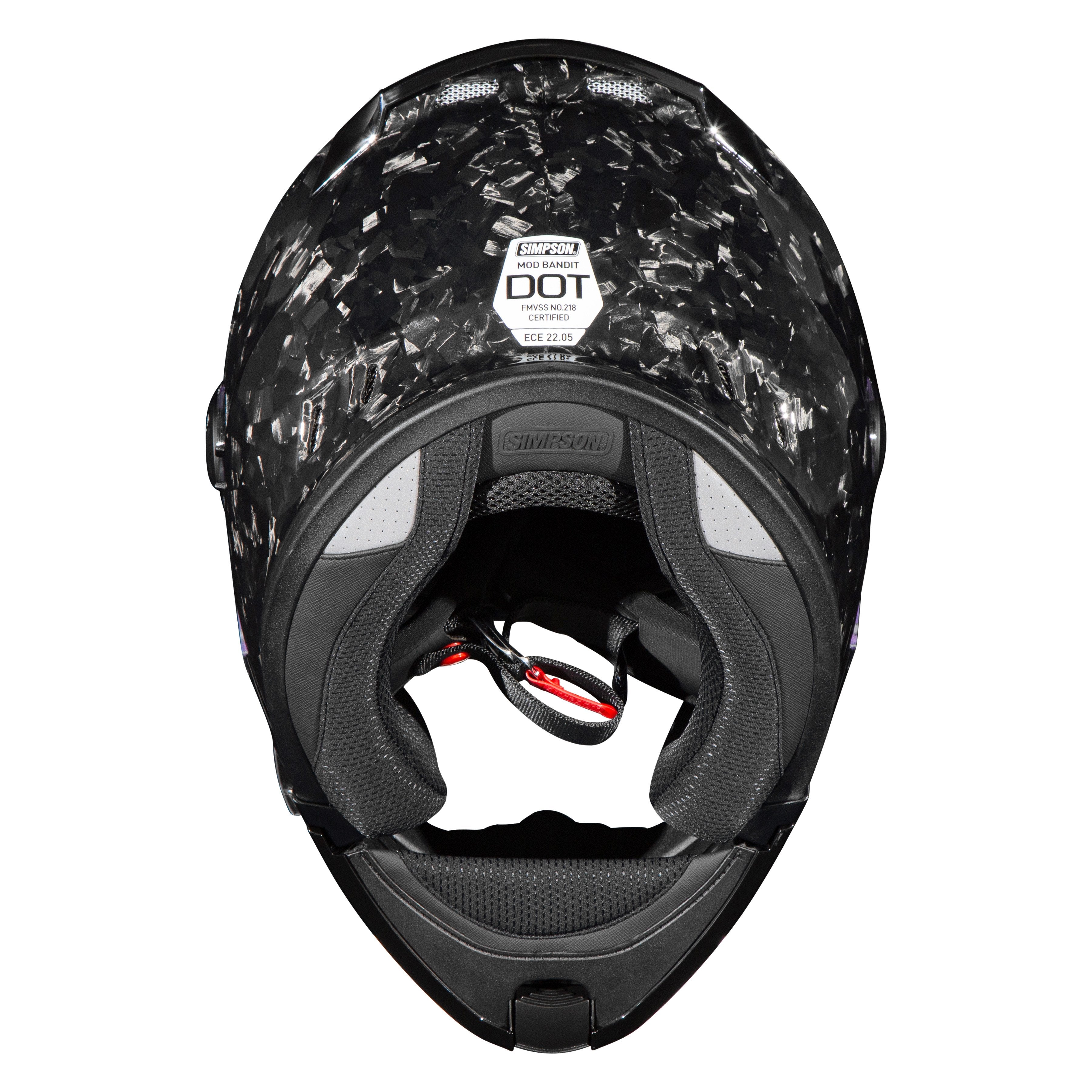 Simpson Mod Bandit Helmet - Forged Carbon