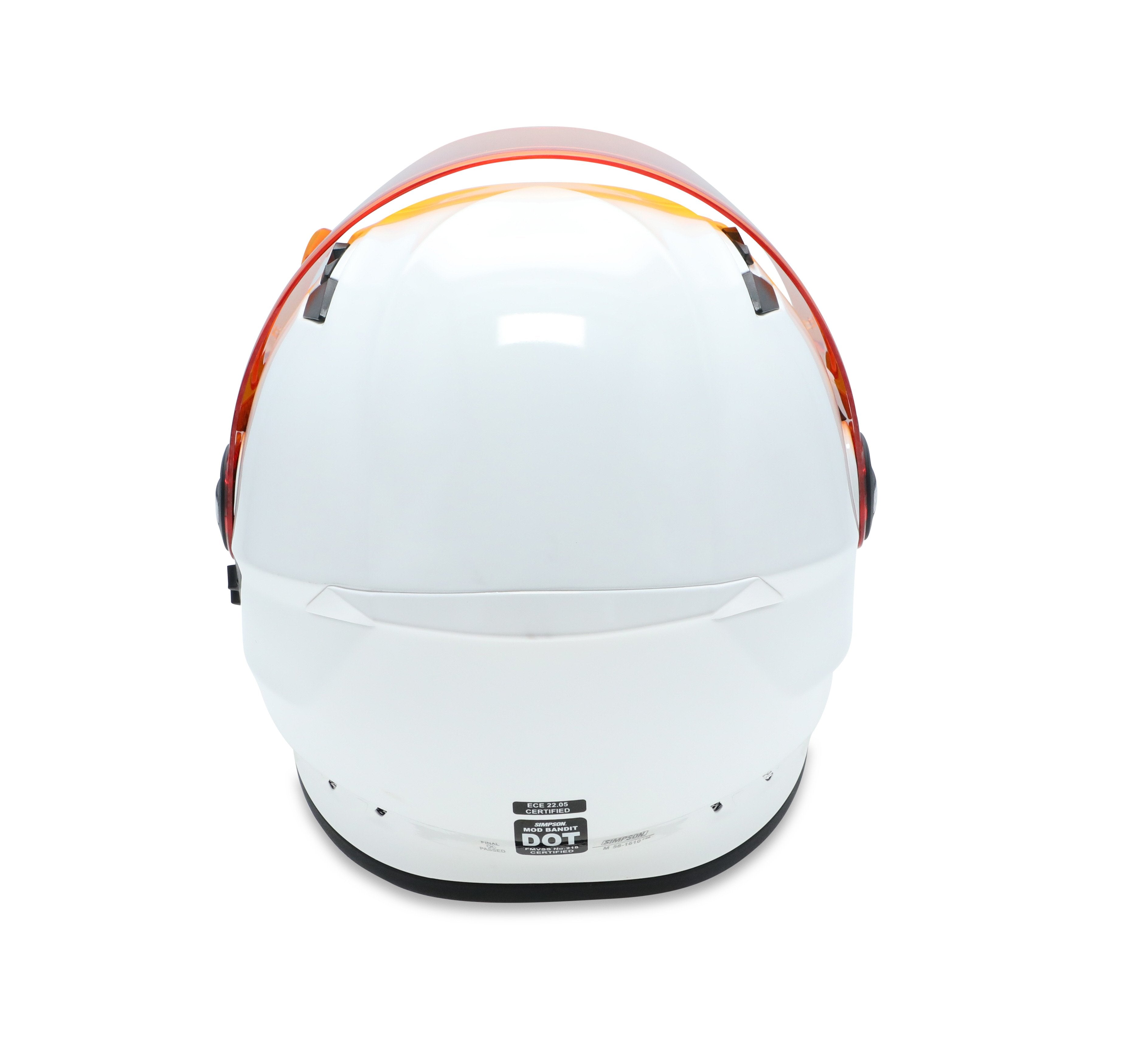 Simpson Mod Bandit Helmet - White