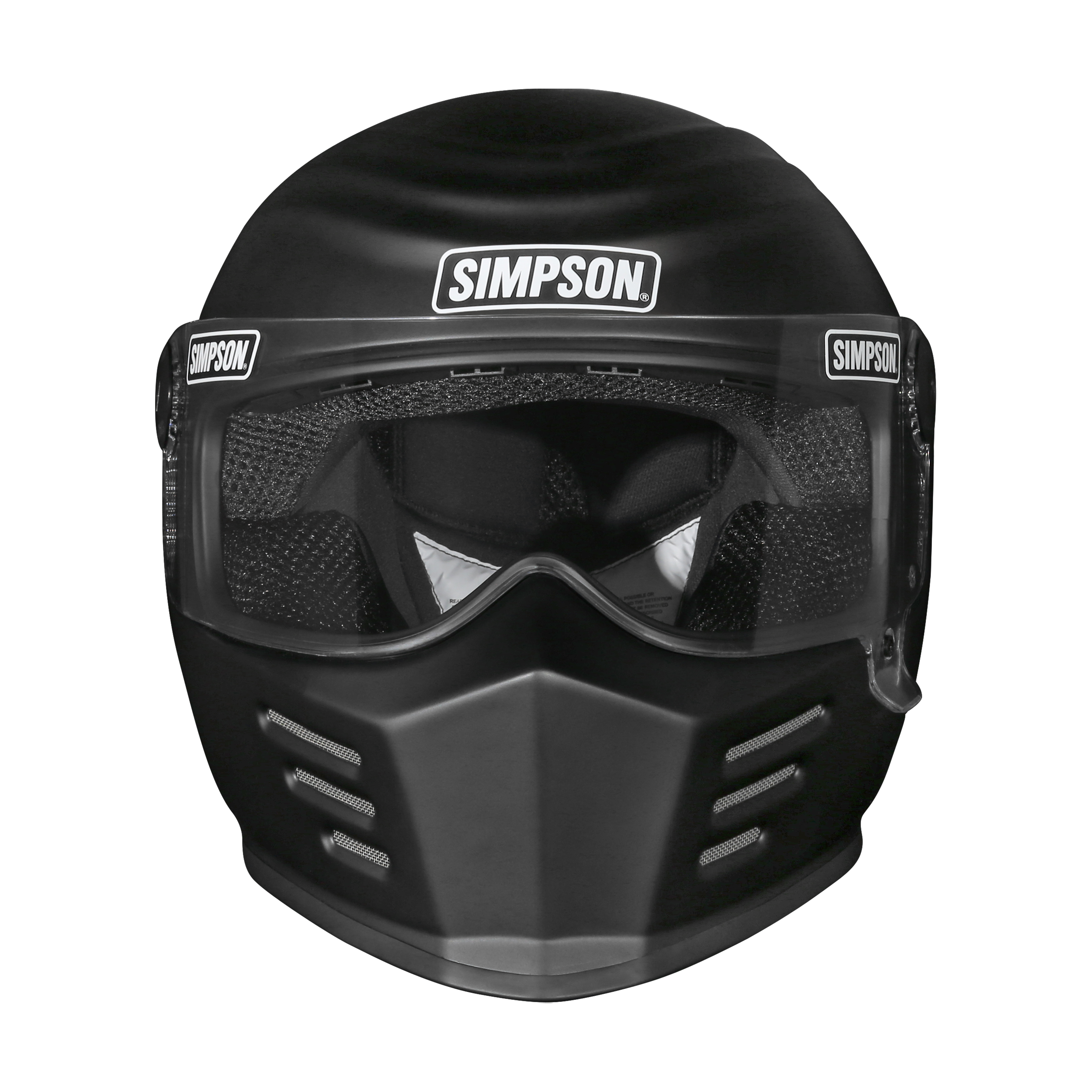 Simpson Outlaw Bandit 3.0 Helmet - Flat Black
