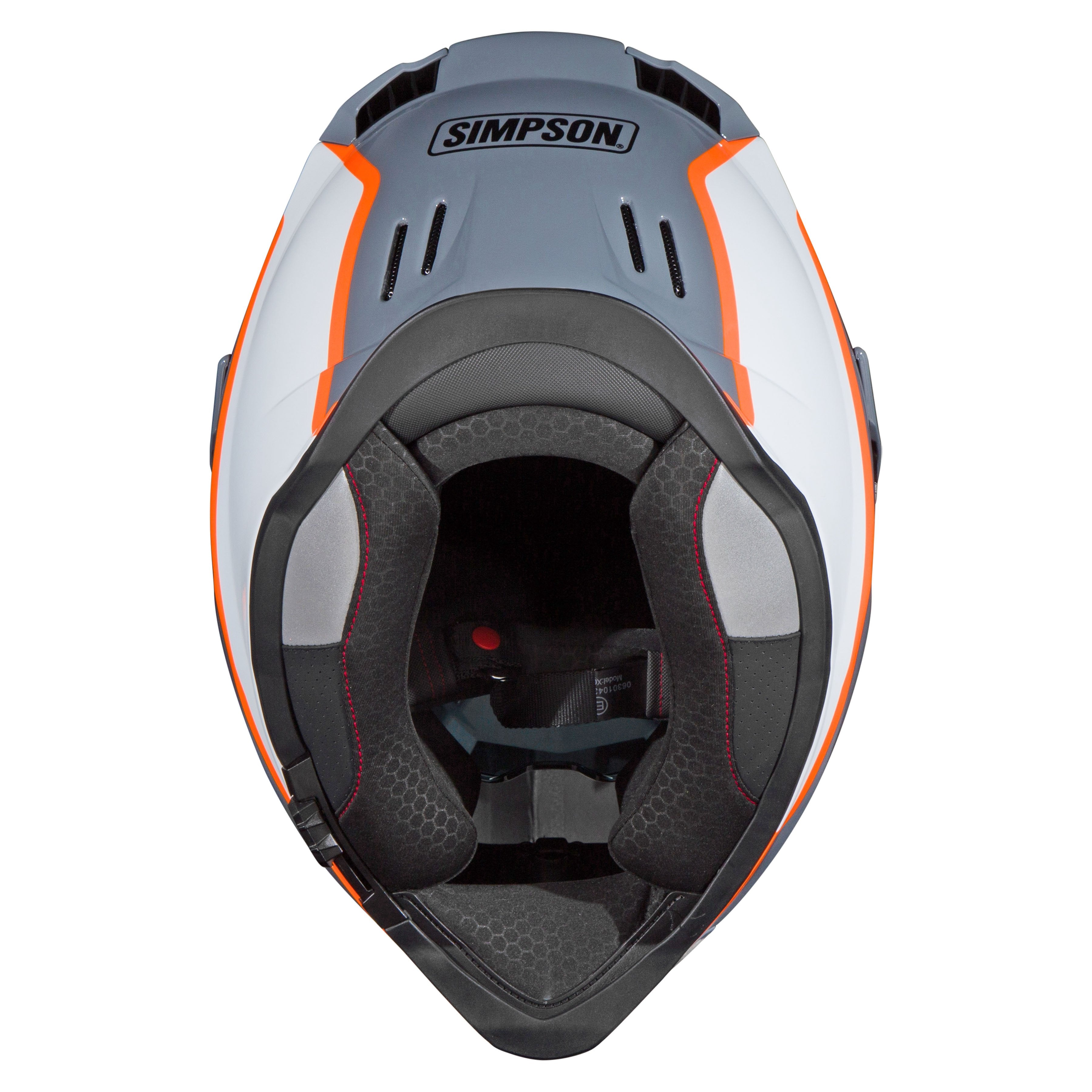 Simpson Xcursion Bandit Helmet - BC Orange