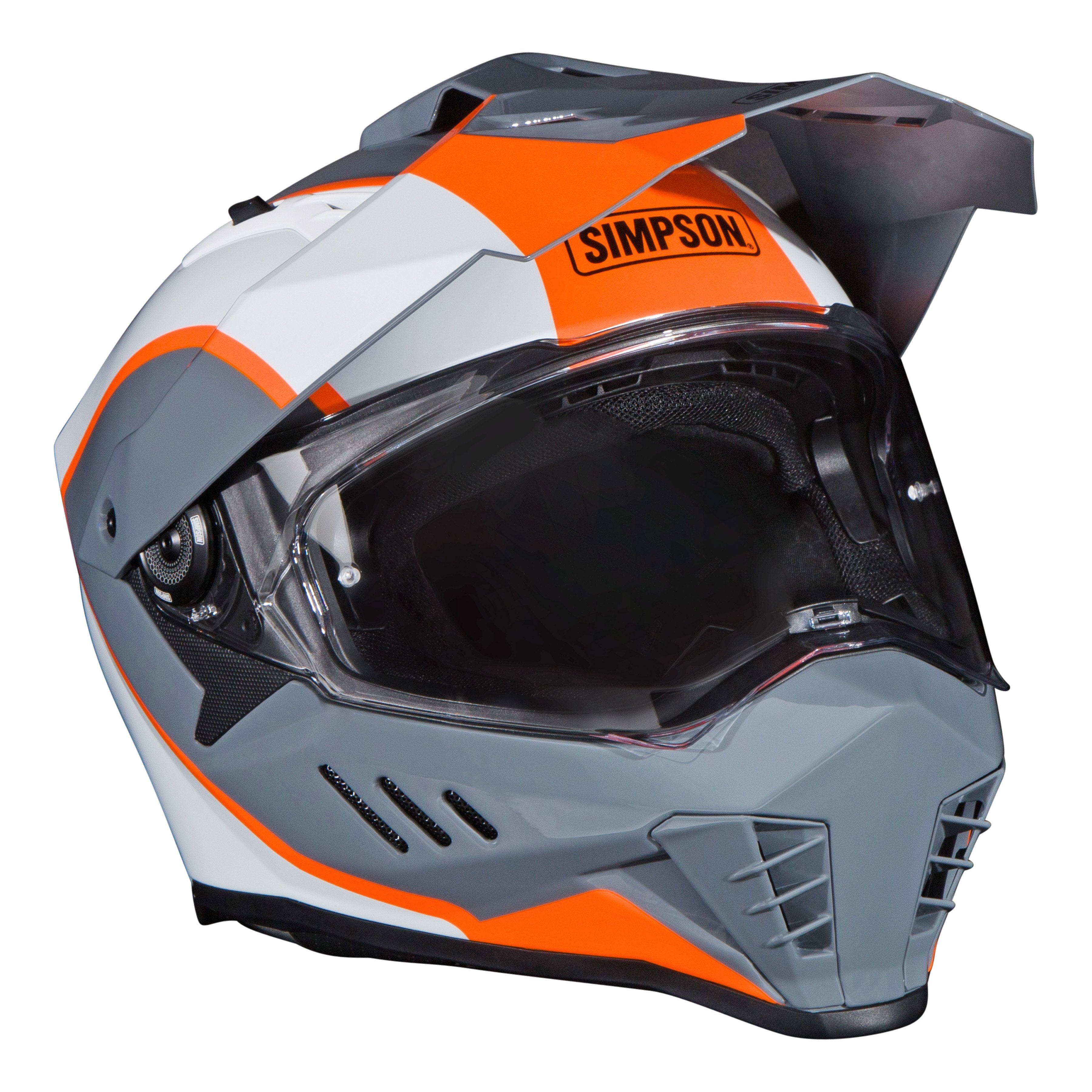 Simpson Xcursion Bandit Helmet - BC Orange