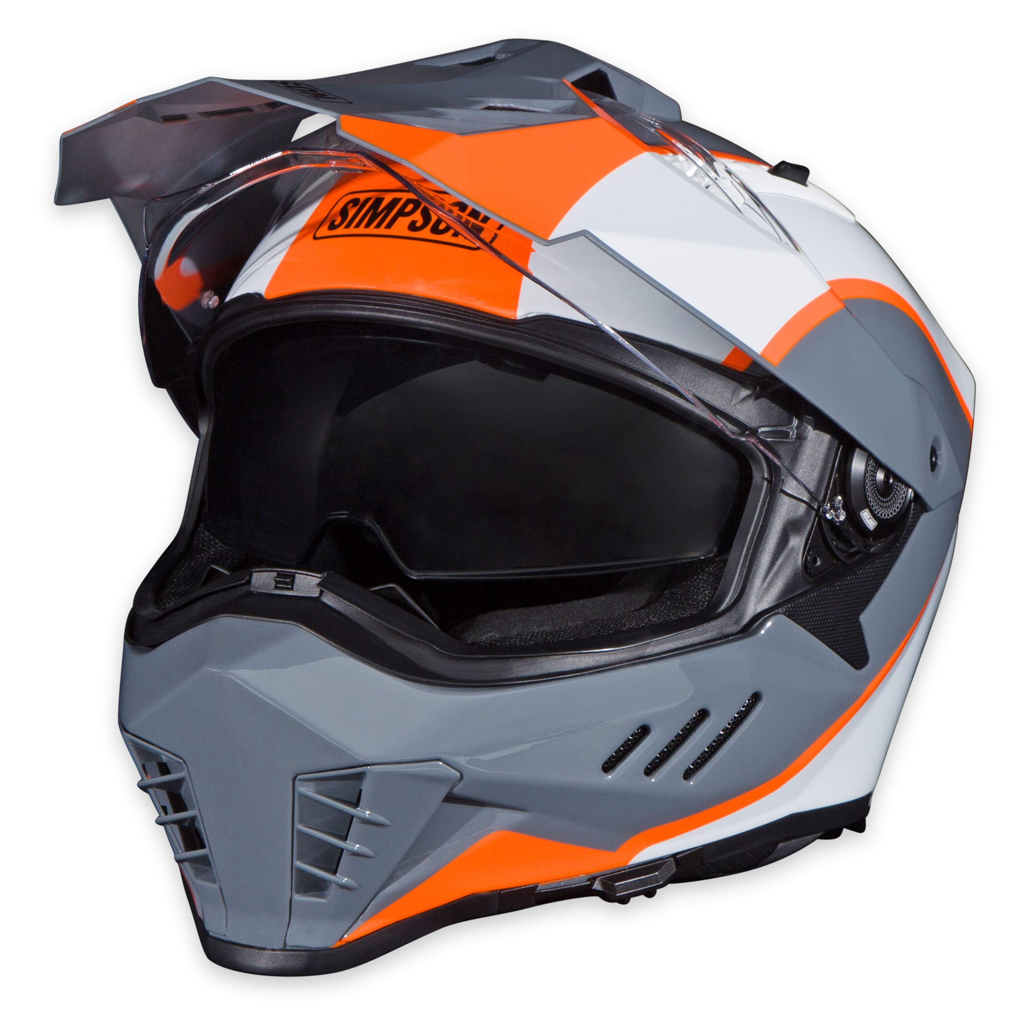 Simpson Xcursion Bandit Helmet - BC Orange