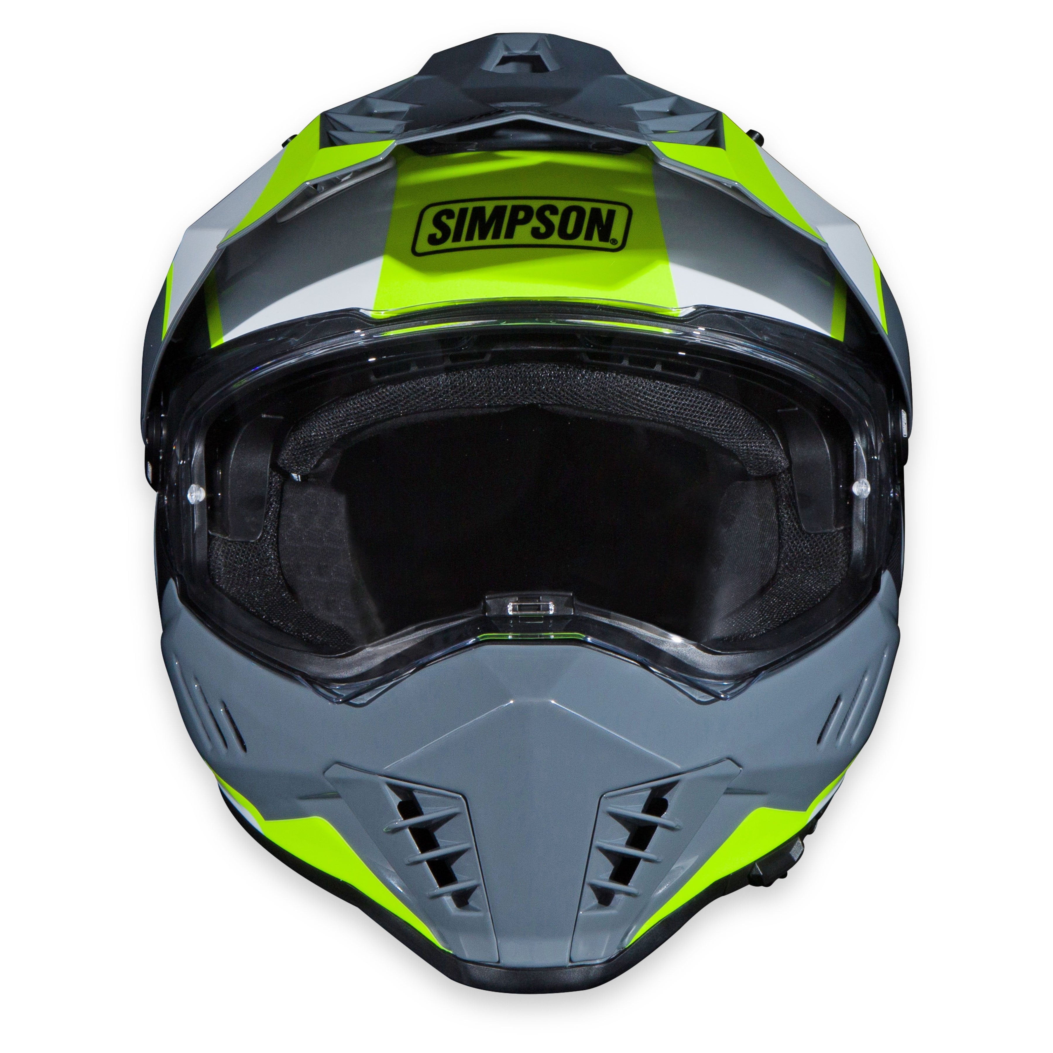 Simpson Xcursion Bandit Helmet - BC Yellow