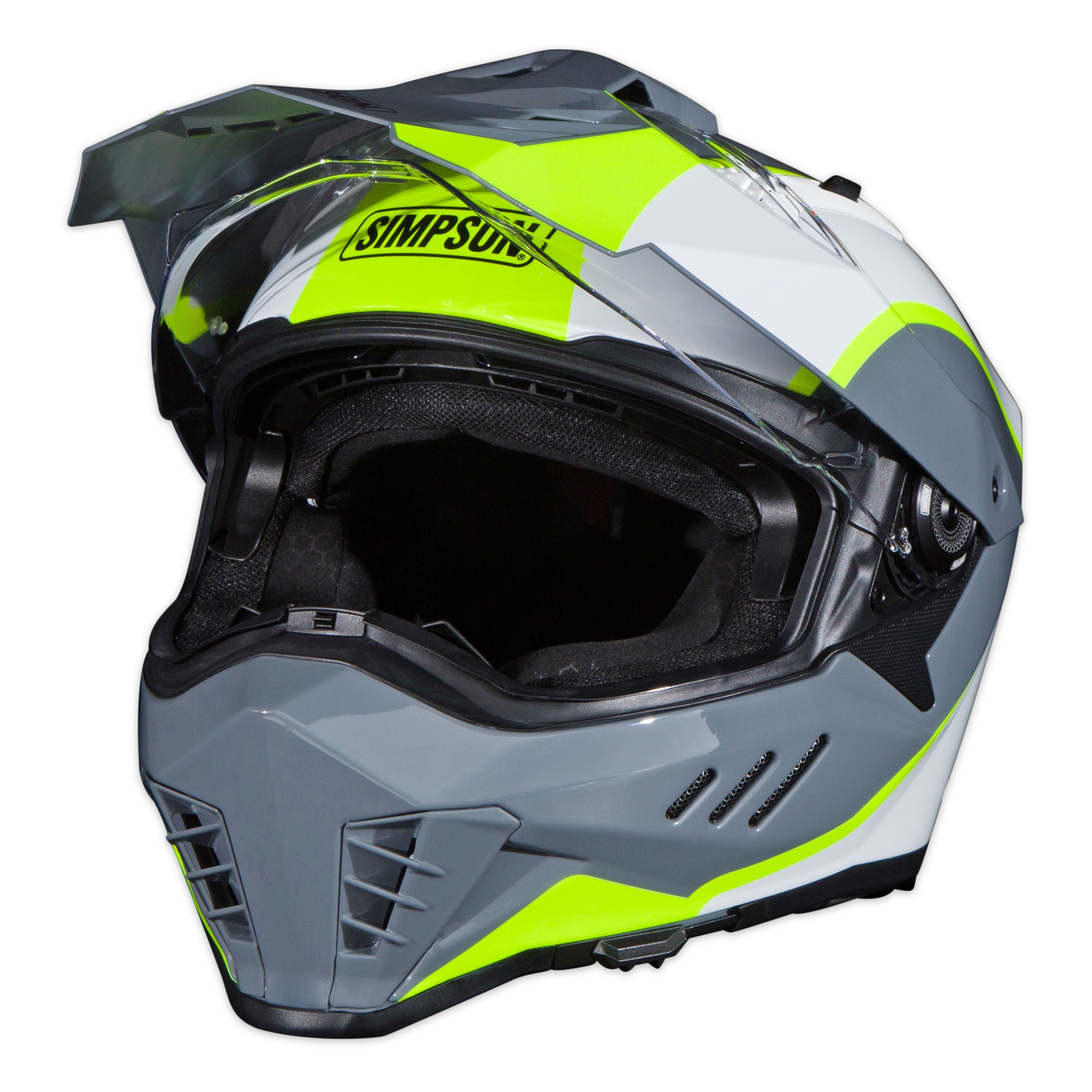 Simpson Xcursion Bandit Helmet - BC Yellow