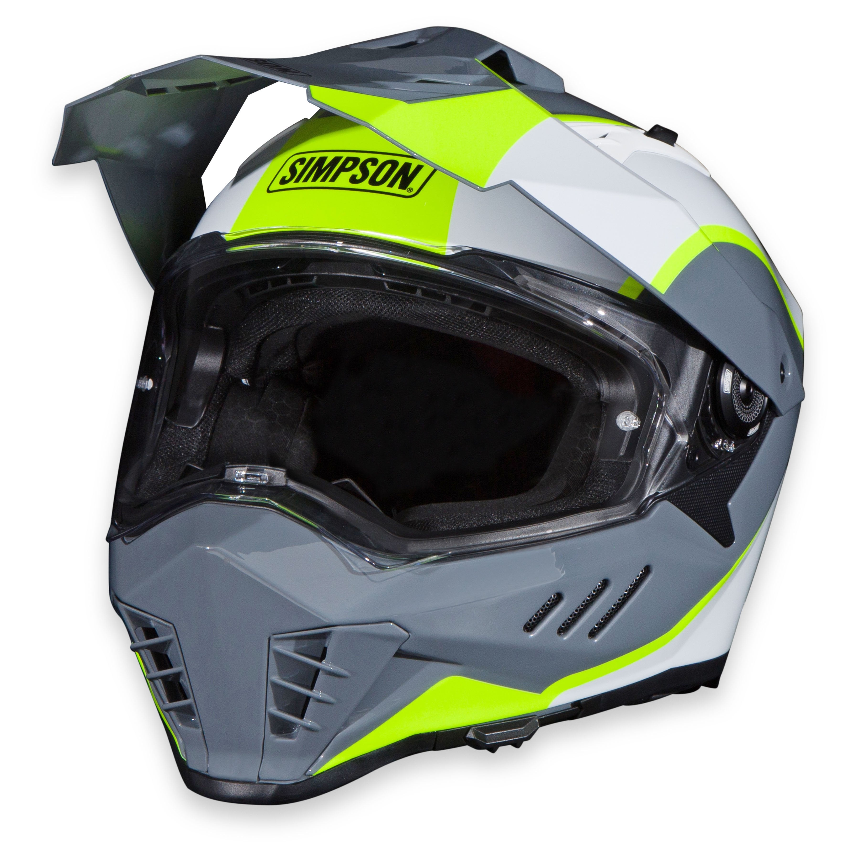 Simpson Xcursion Bandit Helmet - BC Yellow