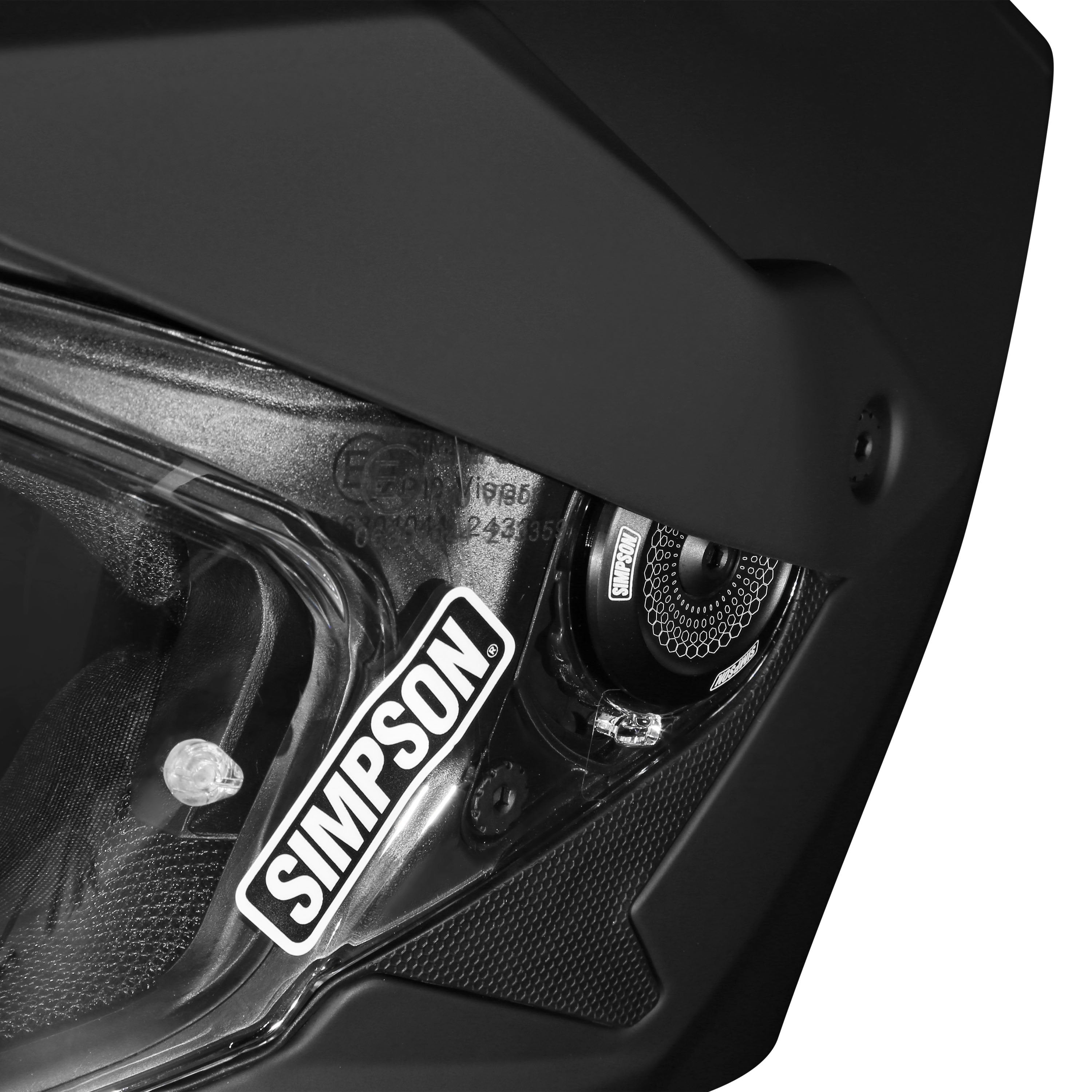 Simpson Xcursion Bandit Helmet - Matte Black