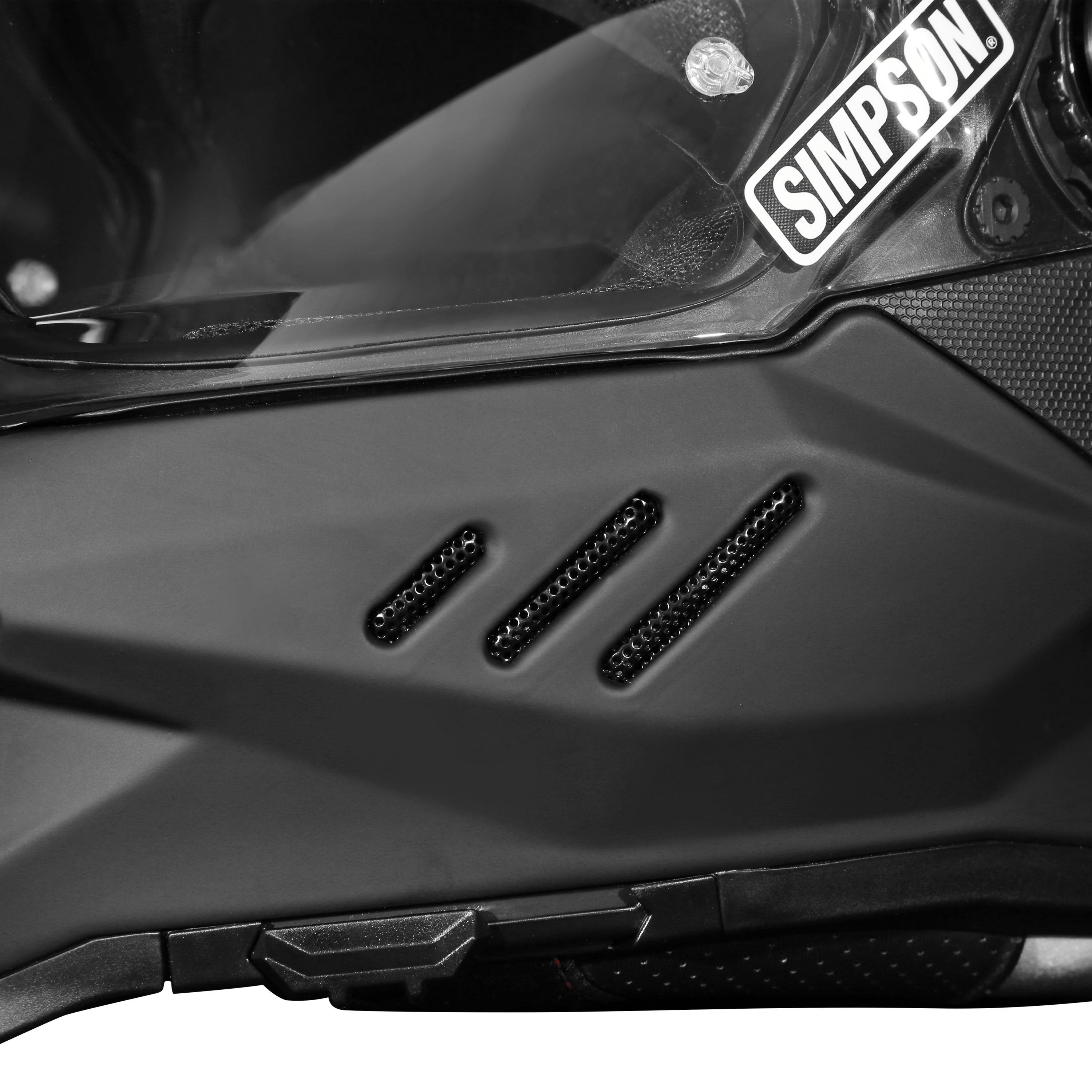 Simpson Xcursion Bandit Helmet - Matte Black