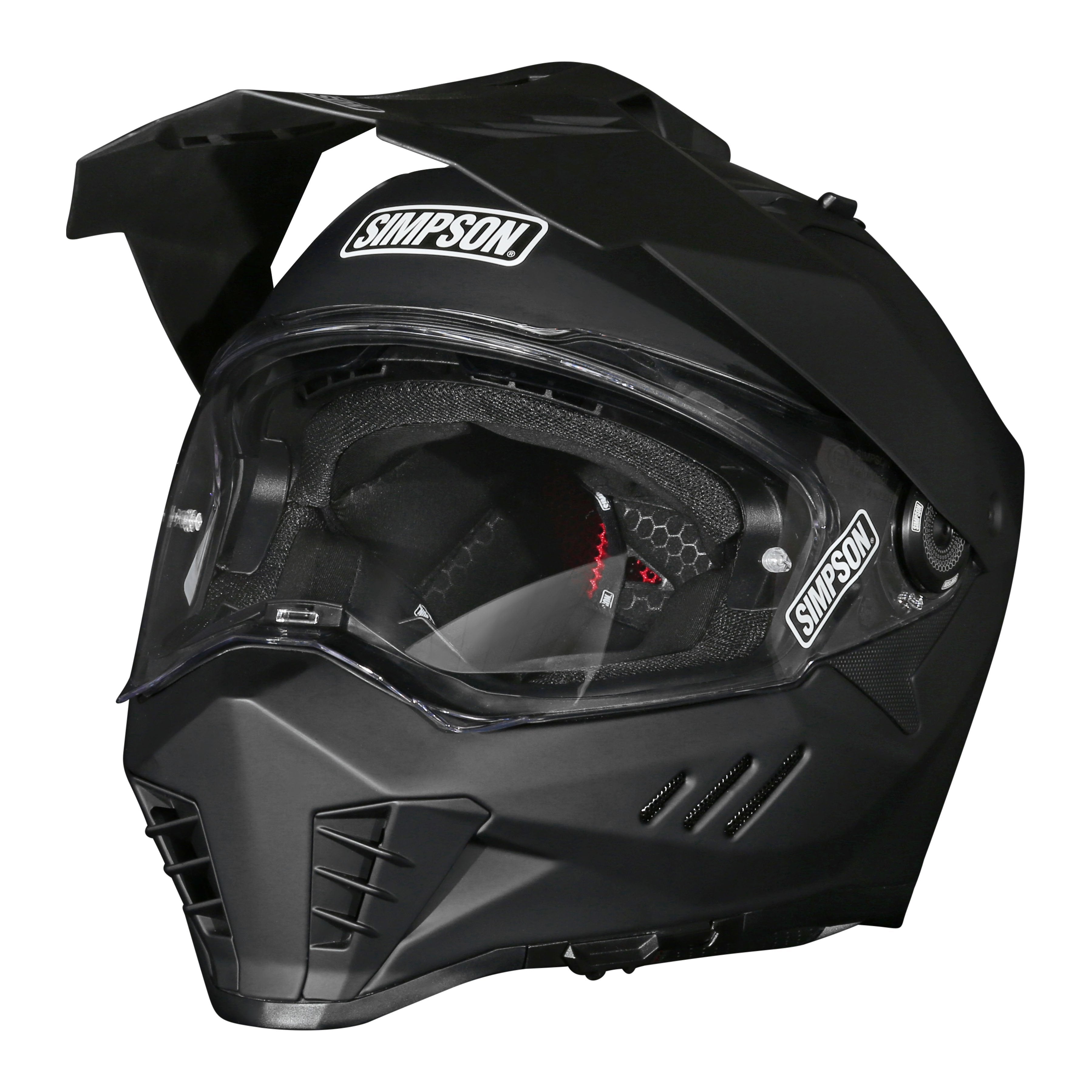 Simpson Xcursion Bandit Helmet - Matte Black