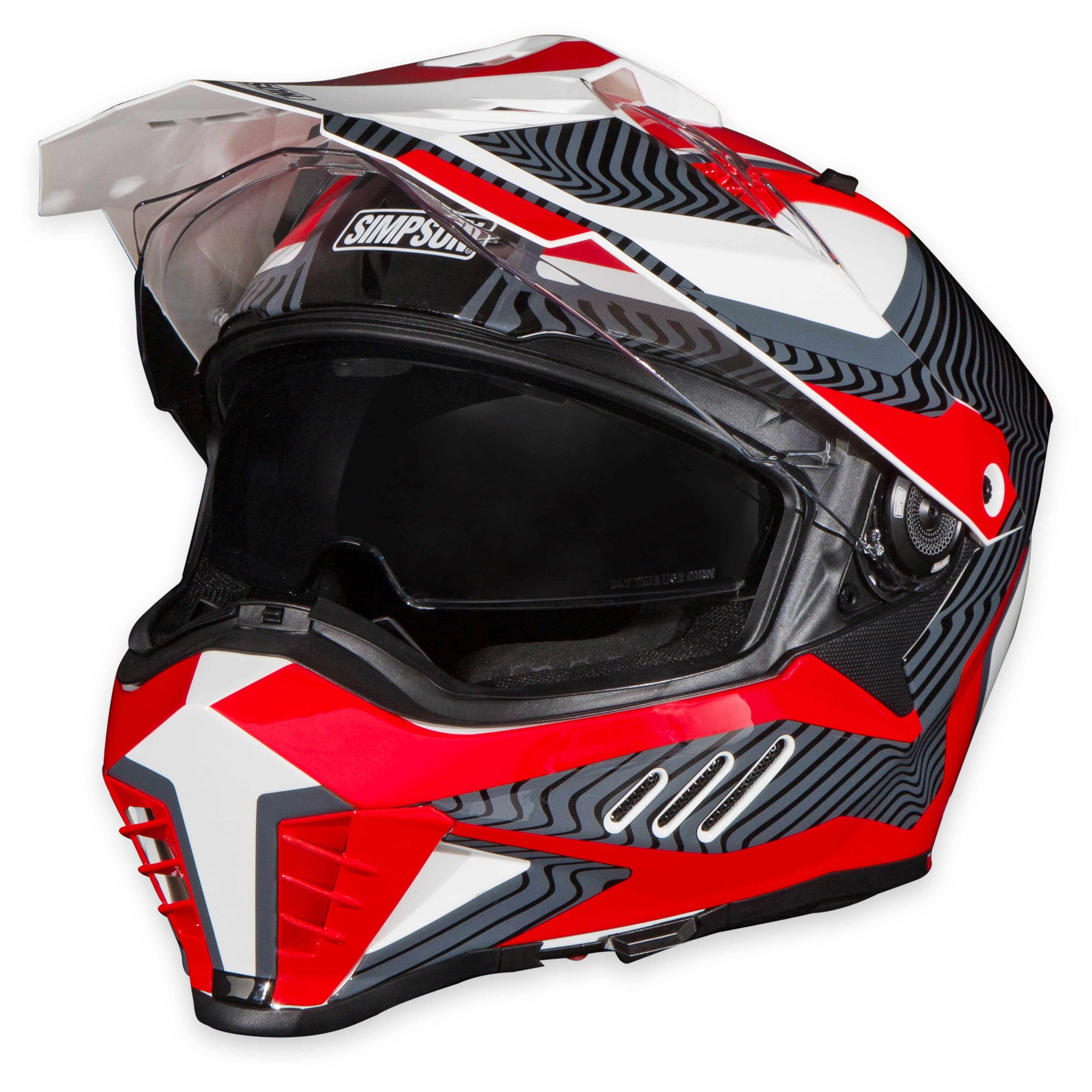 Simpson Xcursion Bandit Helmet - Mojave Red