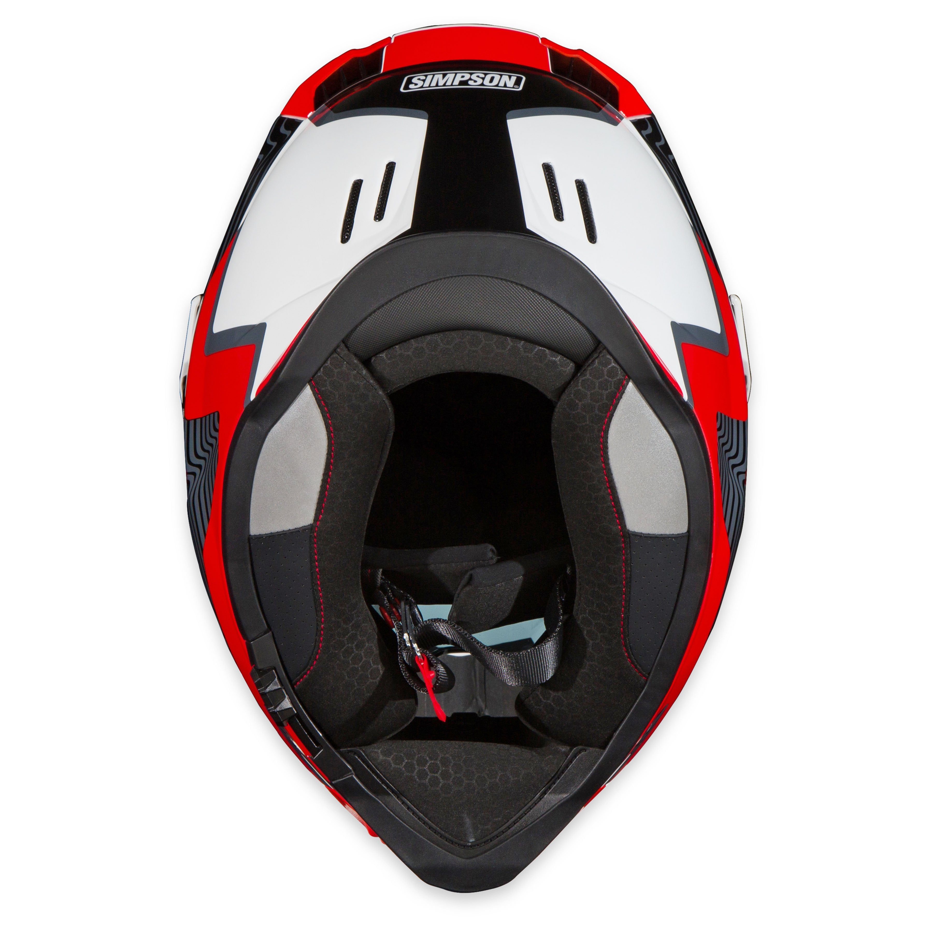 Simpson Xcursion Bandit Helmet - Mojave Red
