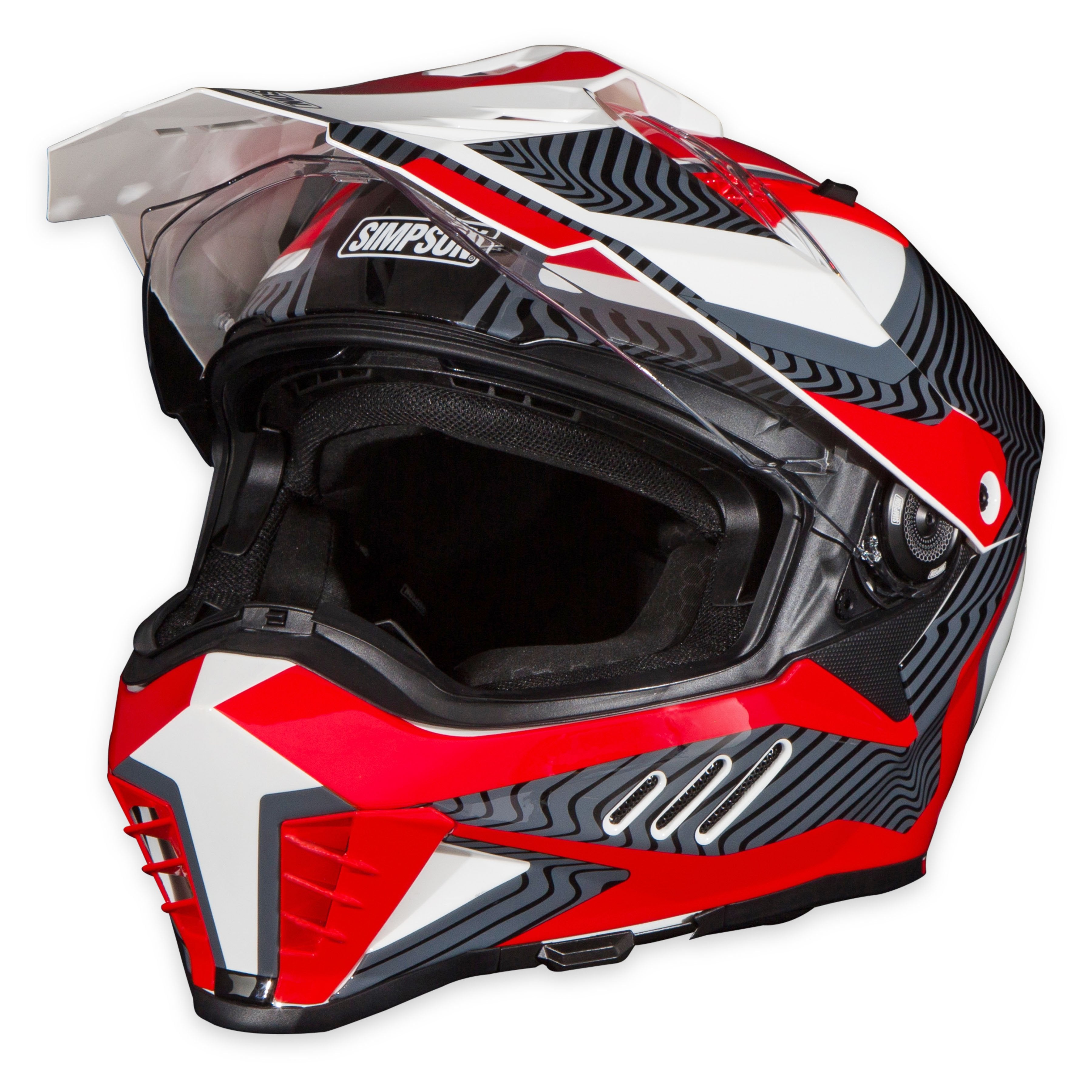 Simpson Xcursion Bandit Helmet - Mojave Red
