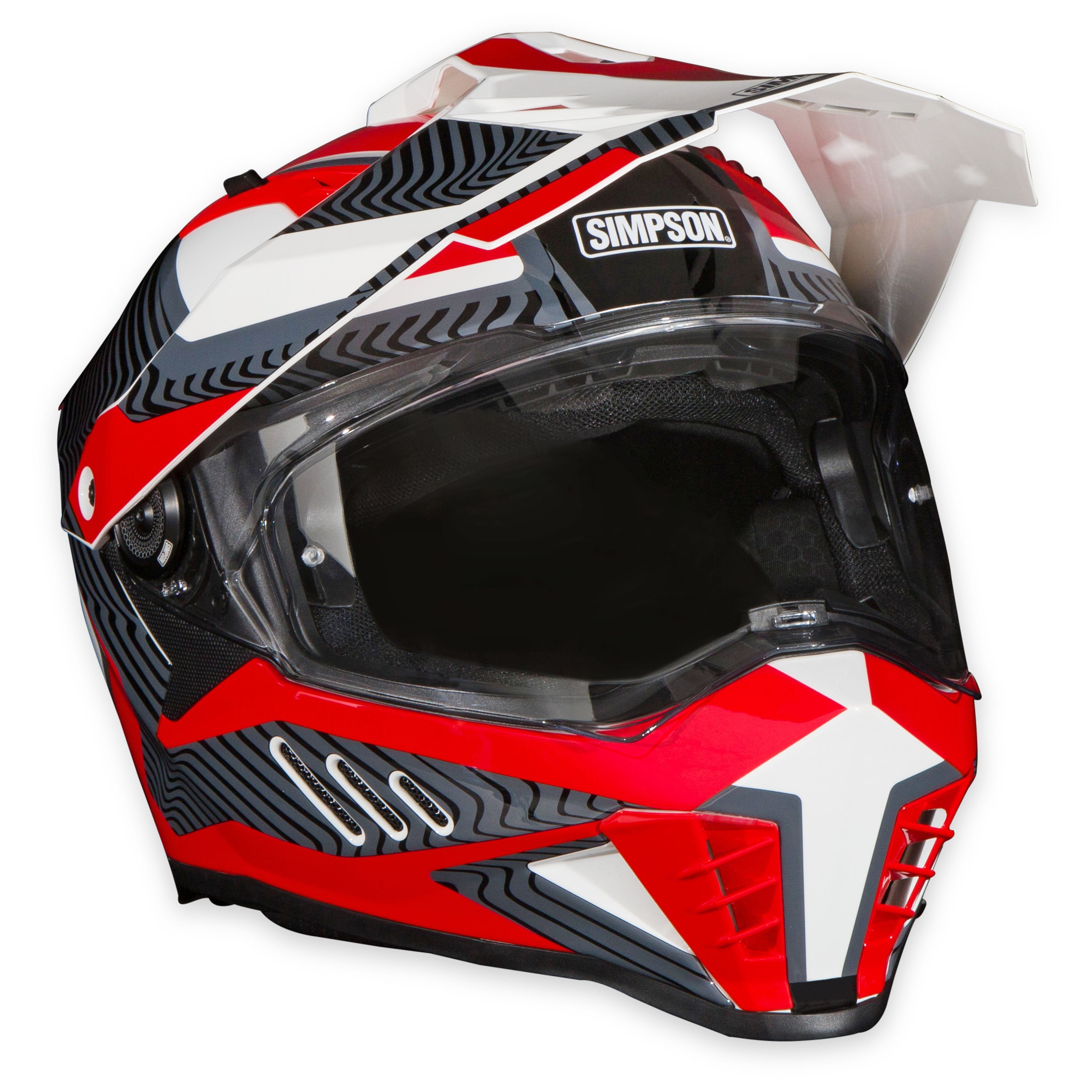 Simpson Xcursion Bandit Helmet - Mojave Red
