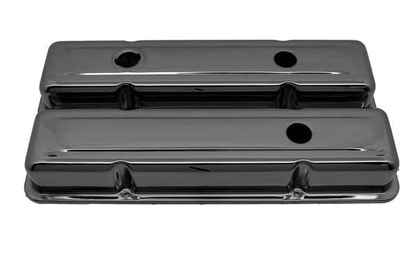 Small Block Chevy Steel Valve Covers - OEM Style