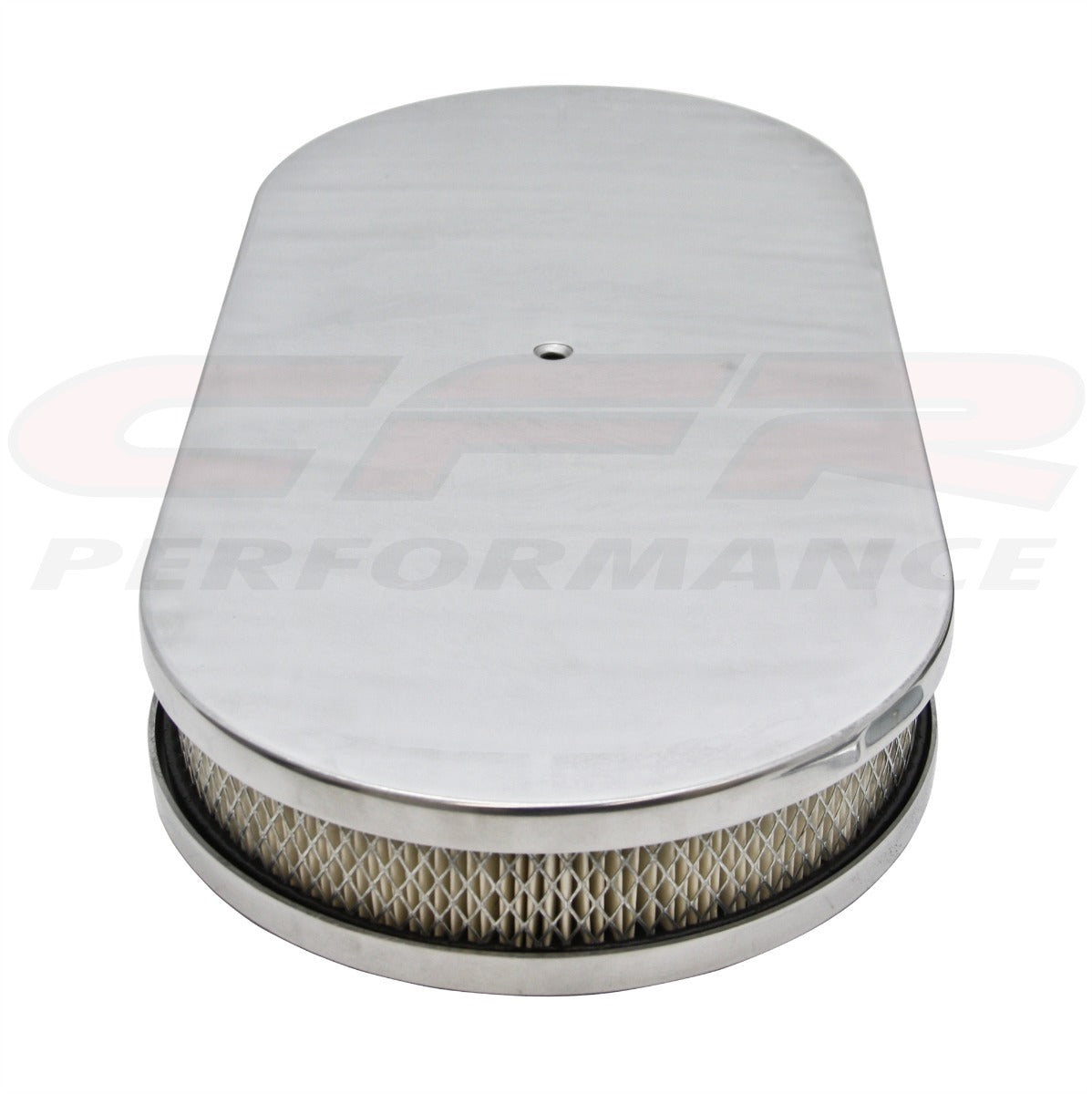 Smooth 19" Oval (Dual Quad) Air Cleaner