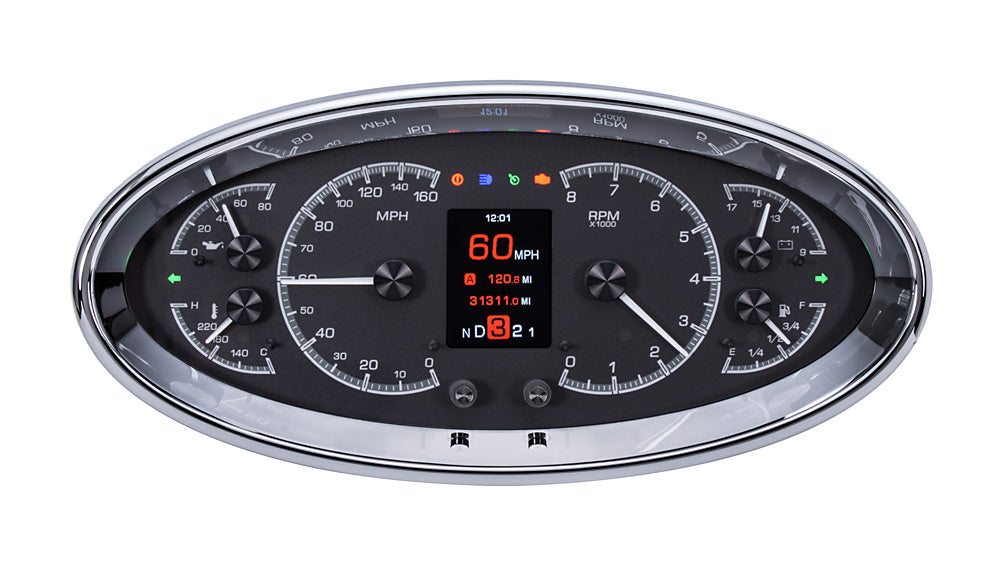 Universal 5.75" x 12" Elliptical HDX Gauge Instruments