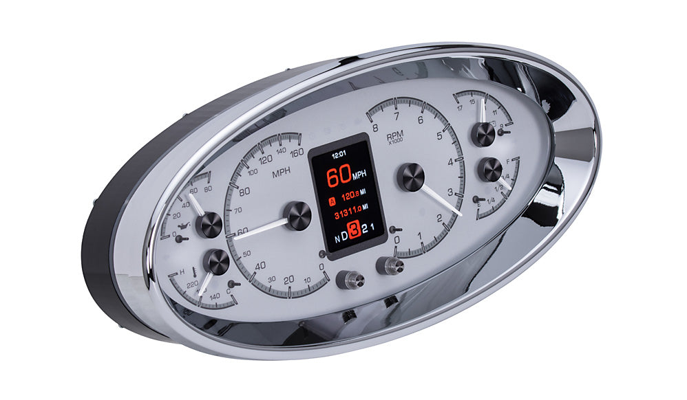 Universal 5.75" x 12" Elliptical HDX Gauge Instruments