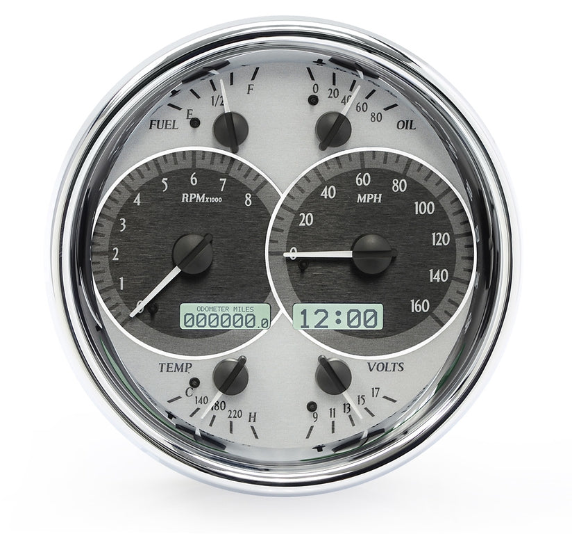 Universal Single 7" Round VHX Gauge Instrument