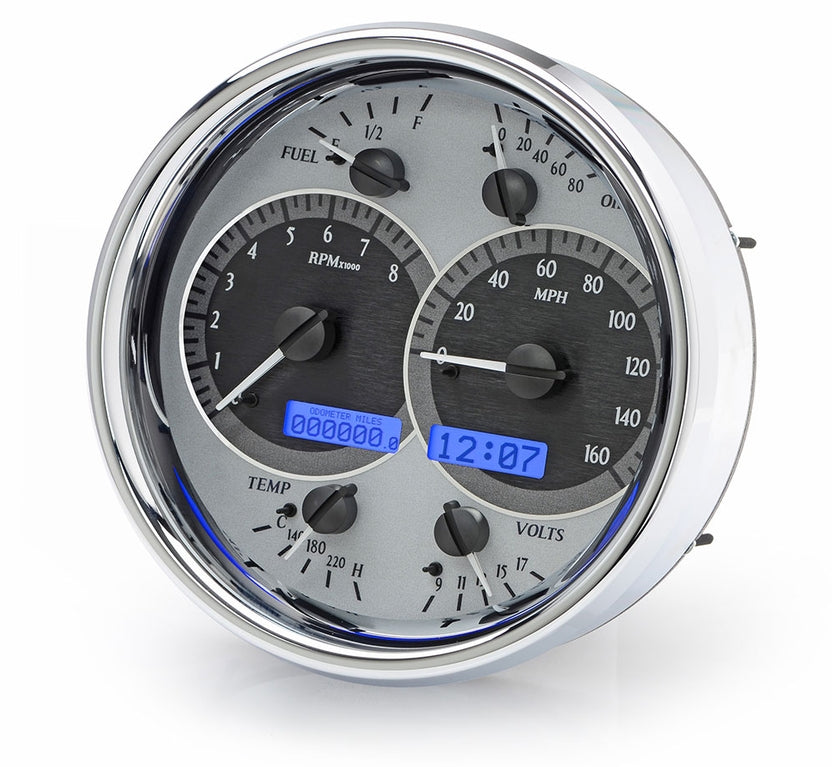 Universal Single 7" Round VHX Gauge Instrument