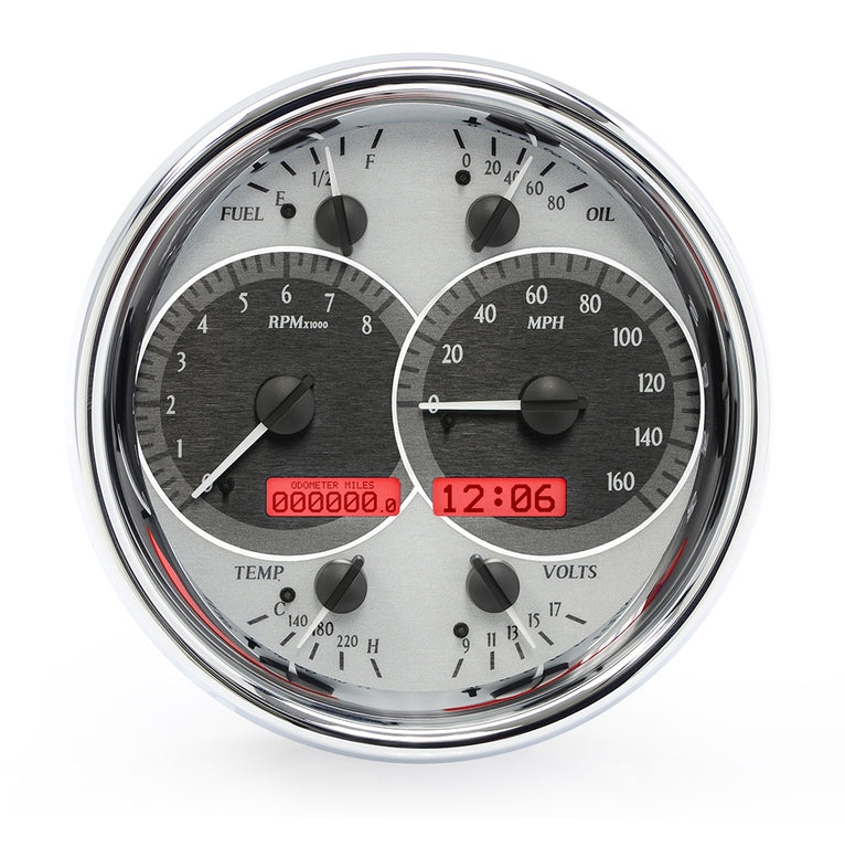 Universal Single 7" Round VHX Gauge Instrument