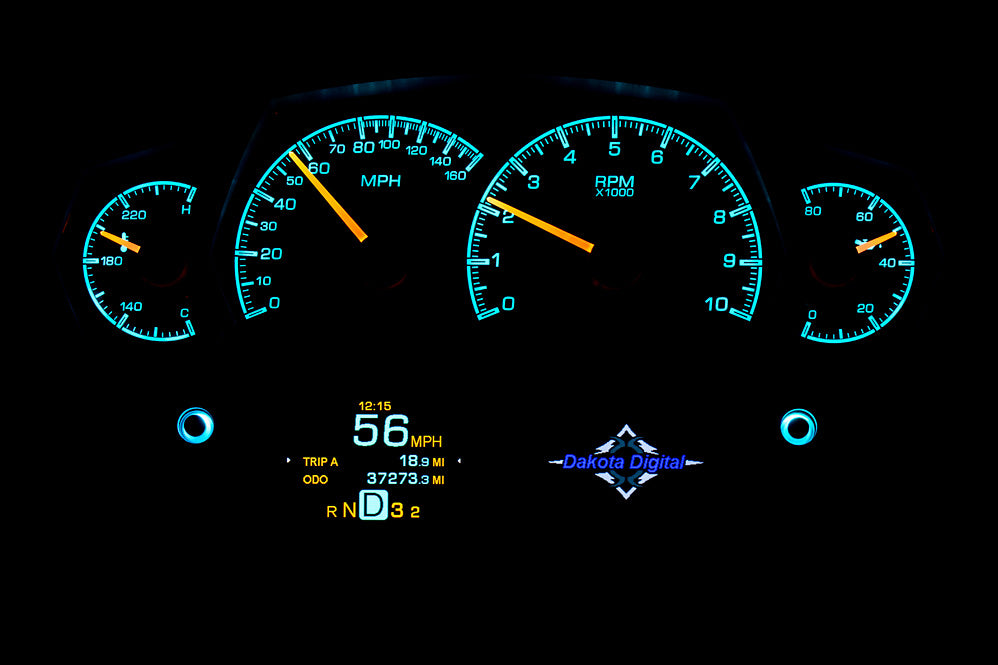 Universal Competition Analog HDX Gauge Instruments