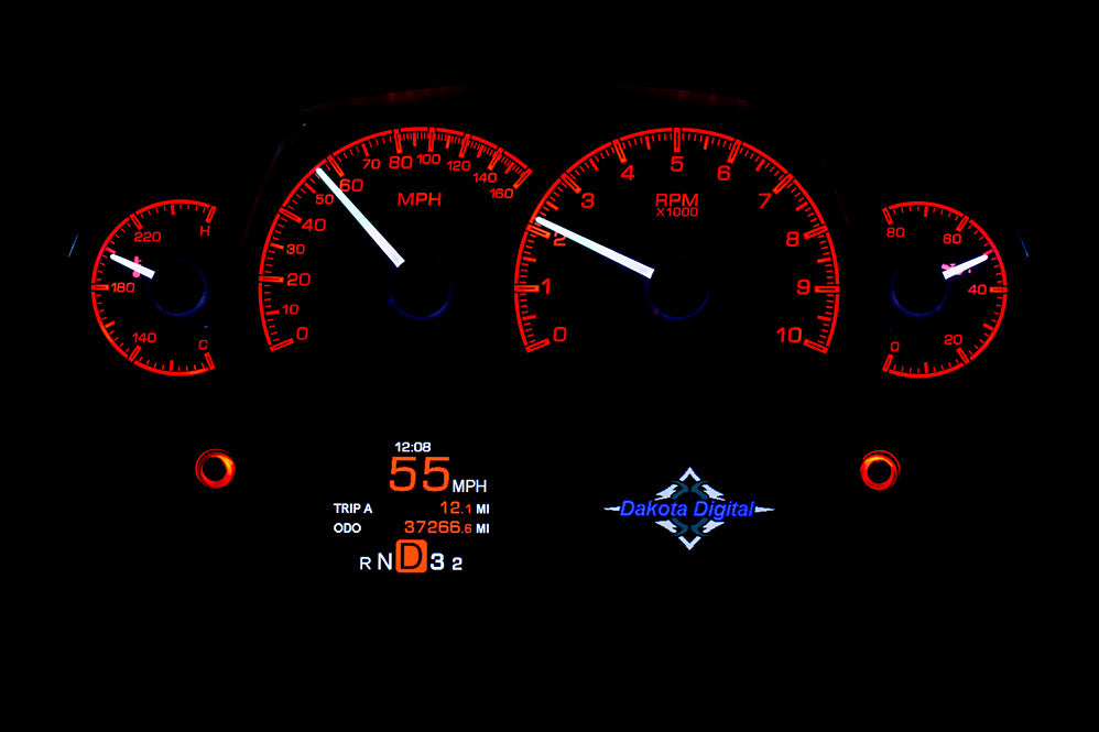 Universal Competition Analog HDX Gauge Instruments