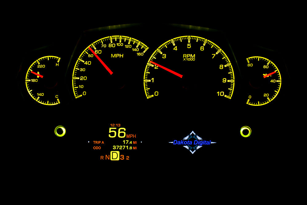 Universal Competition Analog HDX Gauge Instruments