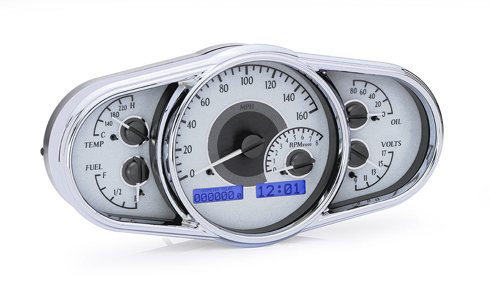 Universal 5" x 10" Multi-level Elliptical VHX Gauge Instrument