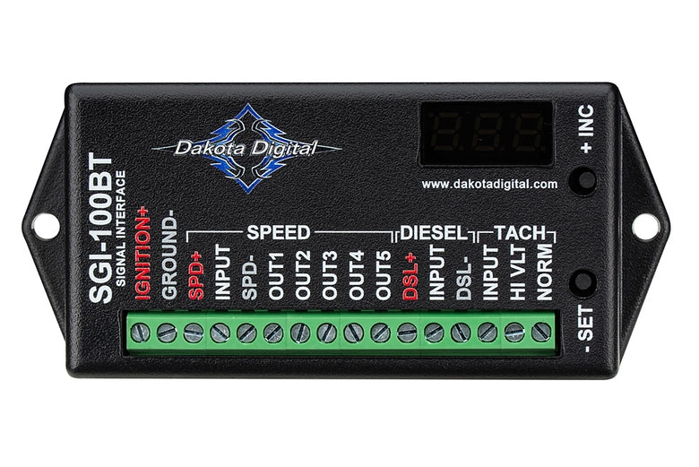 Universal Speedometer and Tachometer Interface